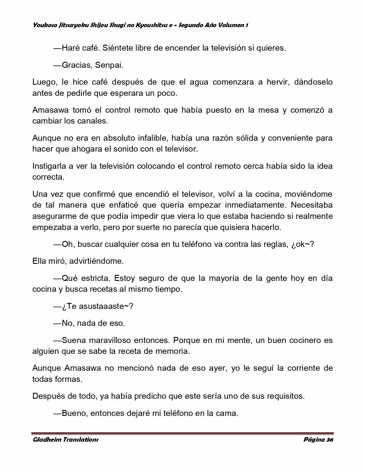 Página 36 del Manga