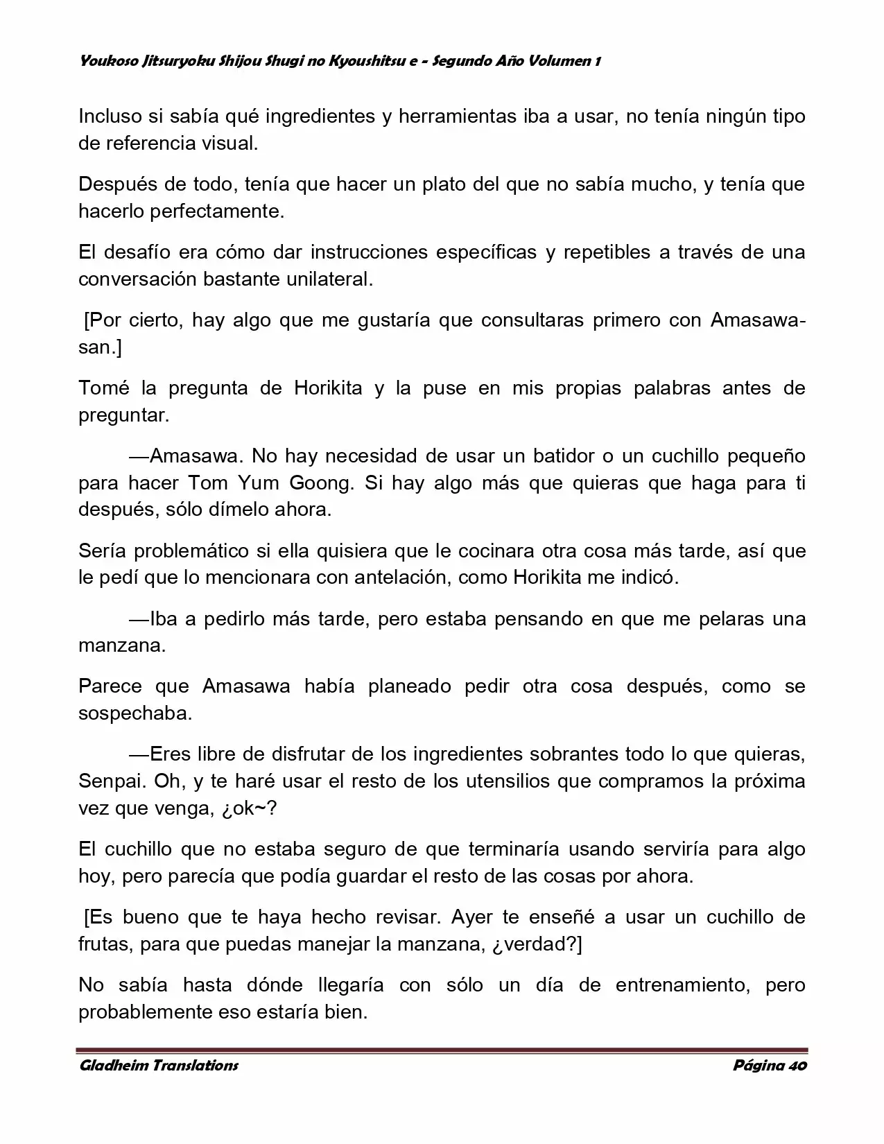 Página 40 del Manga