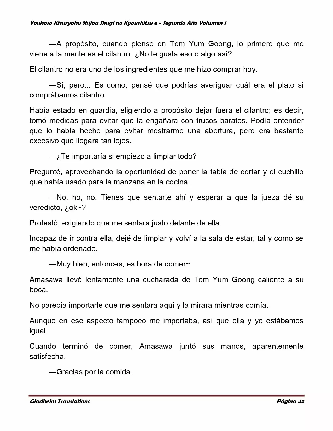 Página 42 del Manga