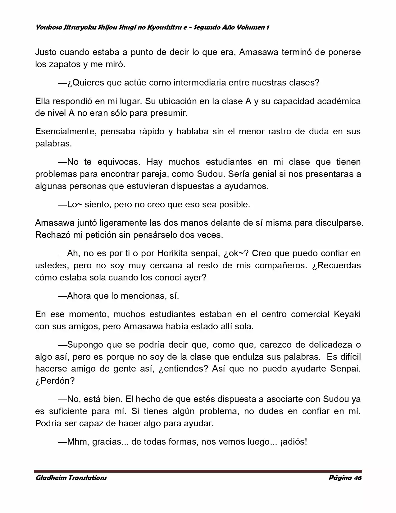 Página 46 del Manga