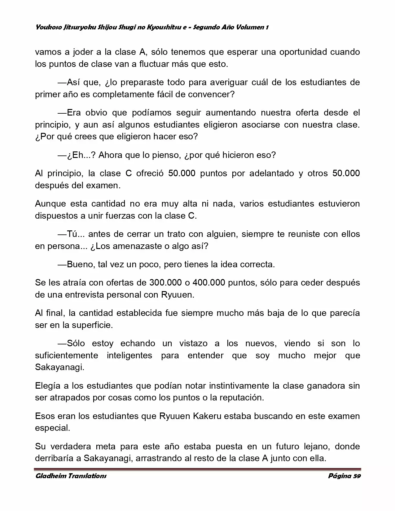 Página 59 del Manga