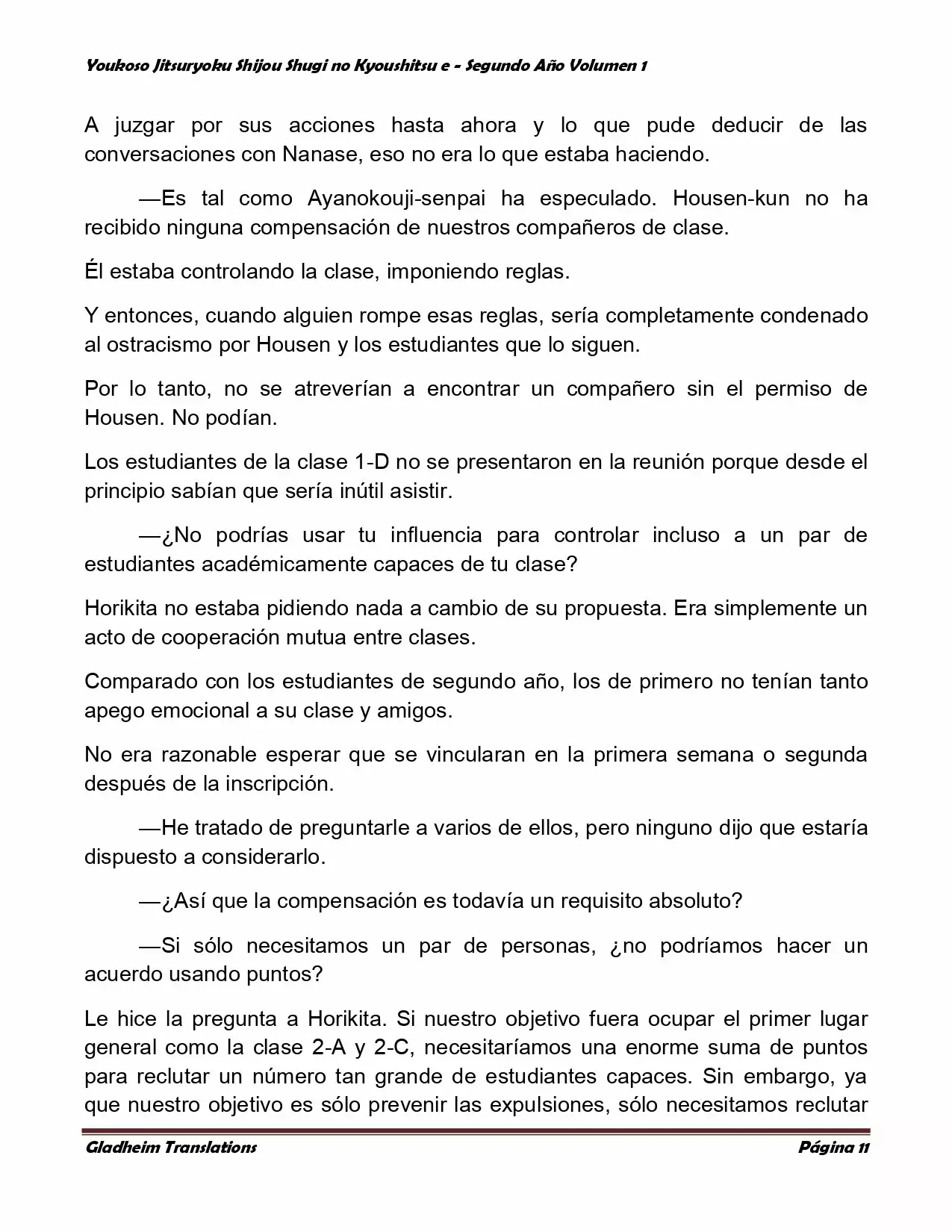 Página 11 del Manga