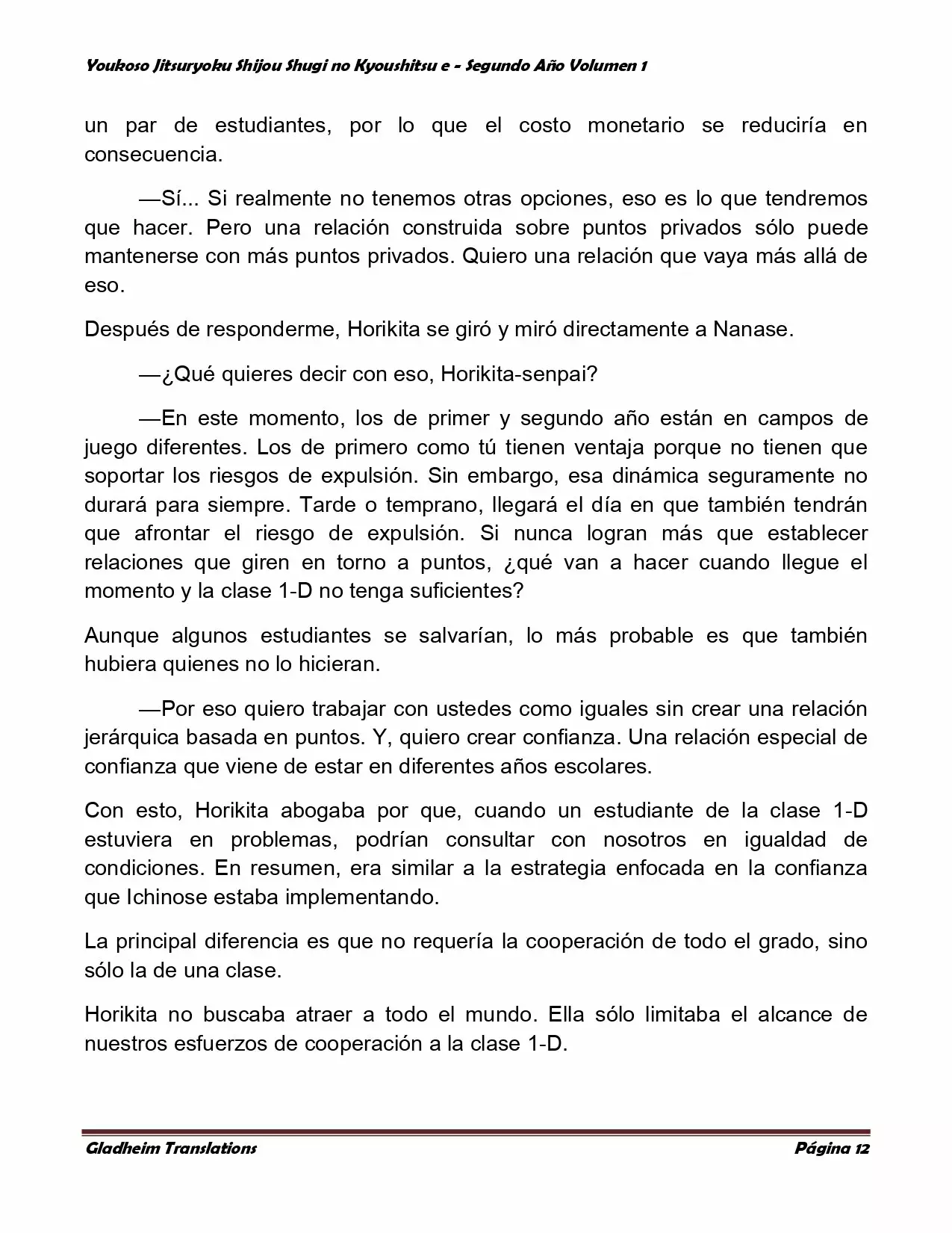 Página 12 del Manga