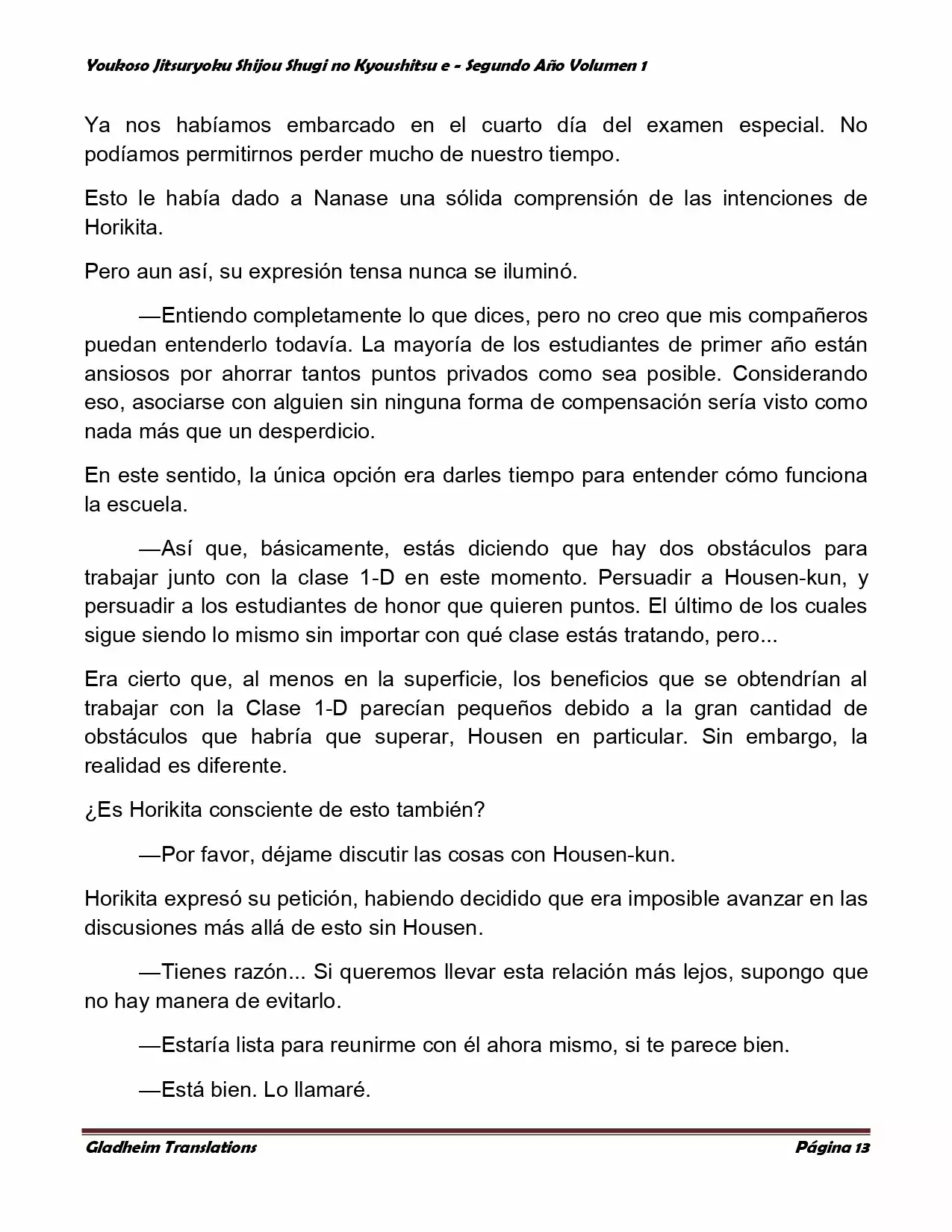 Página 13 del Manga