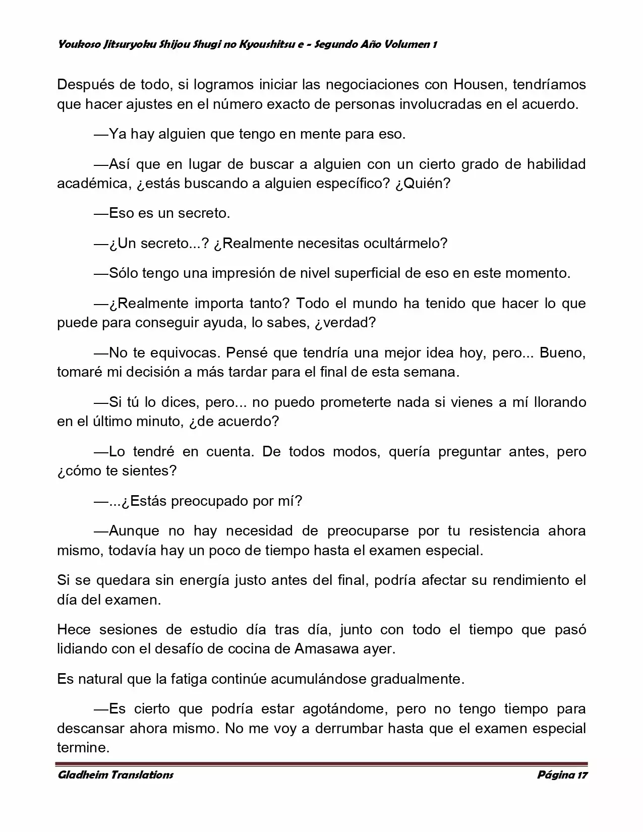 Página 17 del Manga