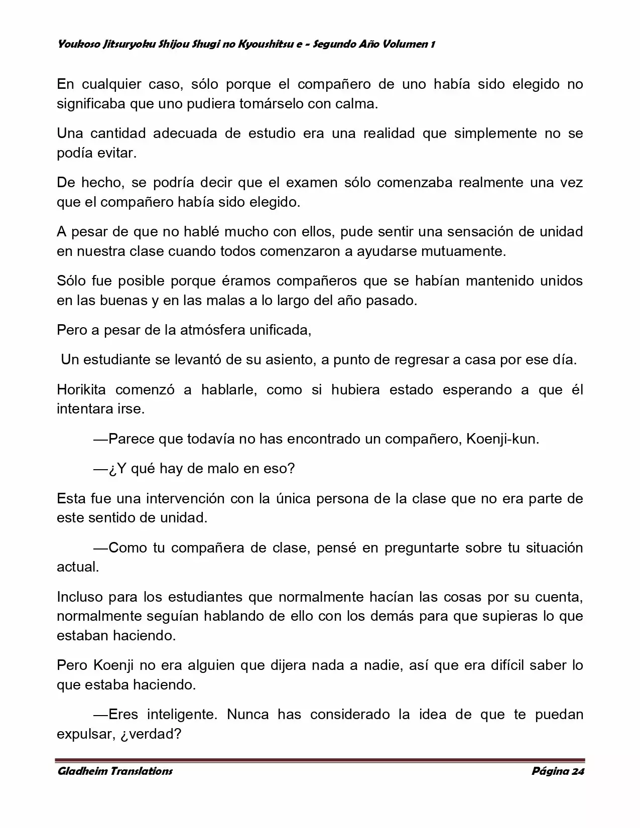 Página 24 del Manga