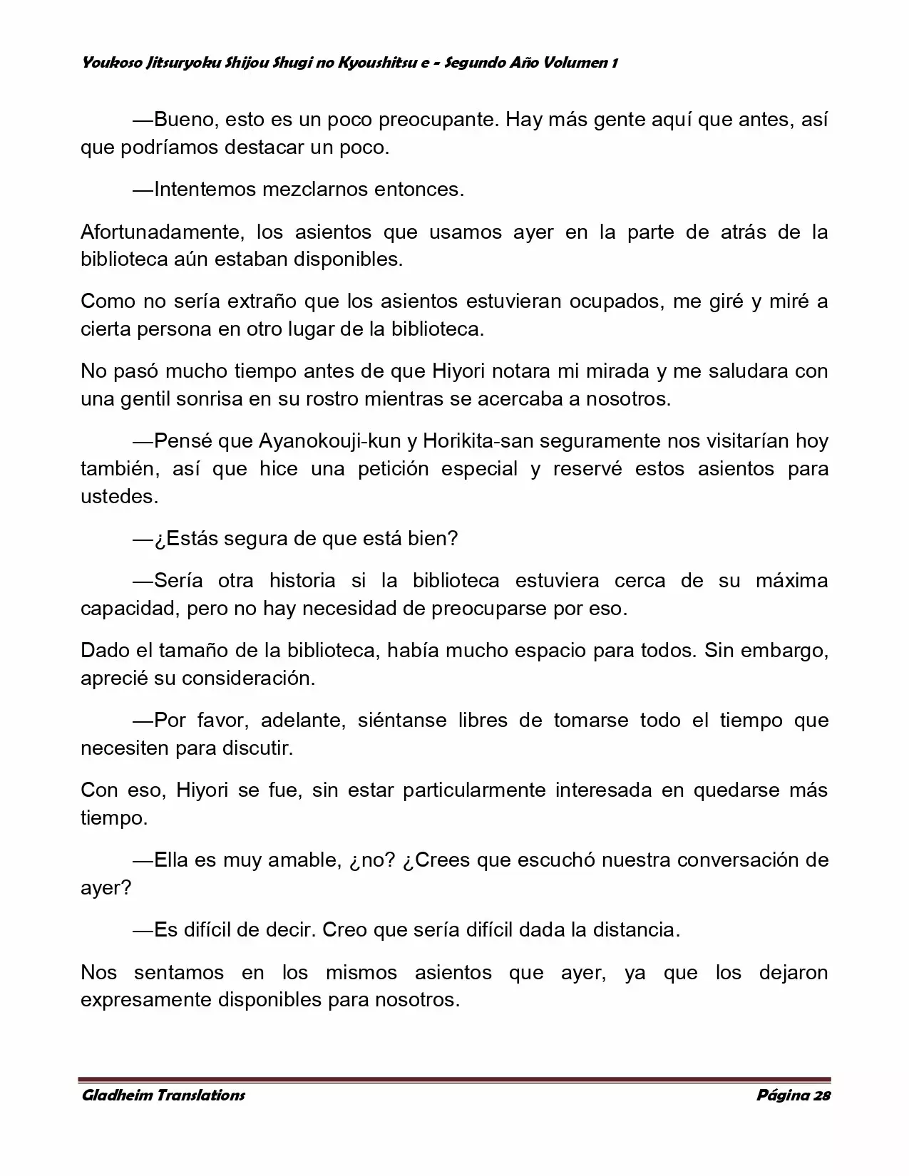 Página 28 del Manga