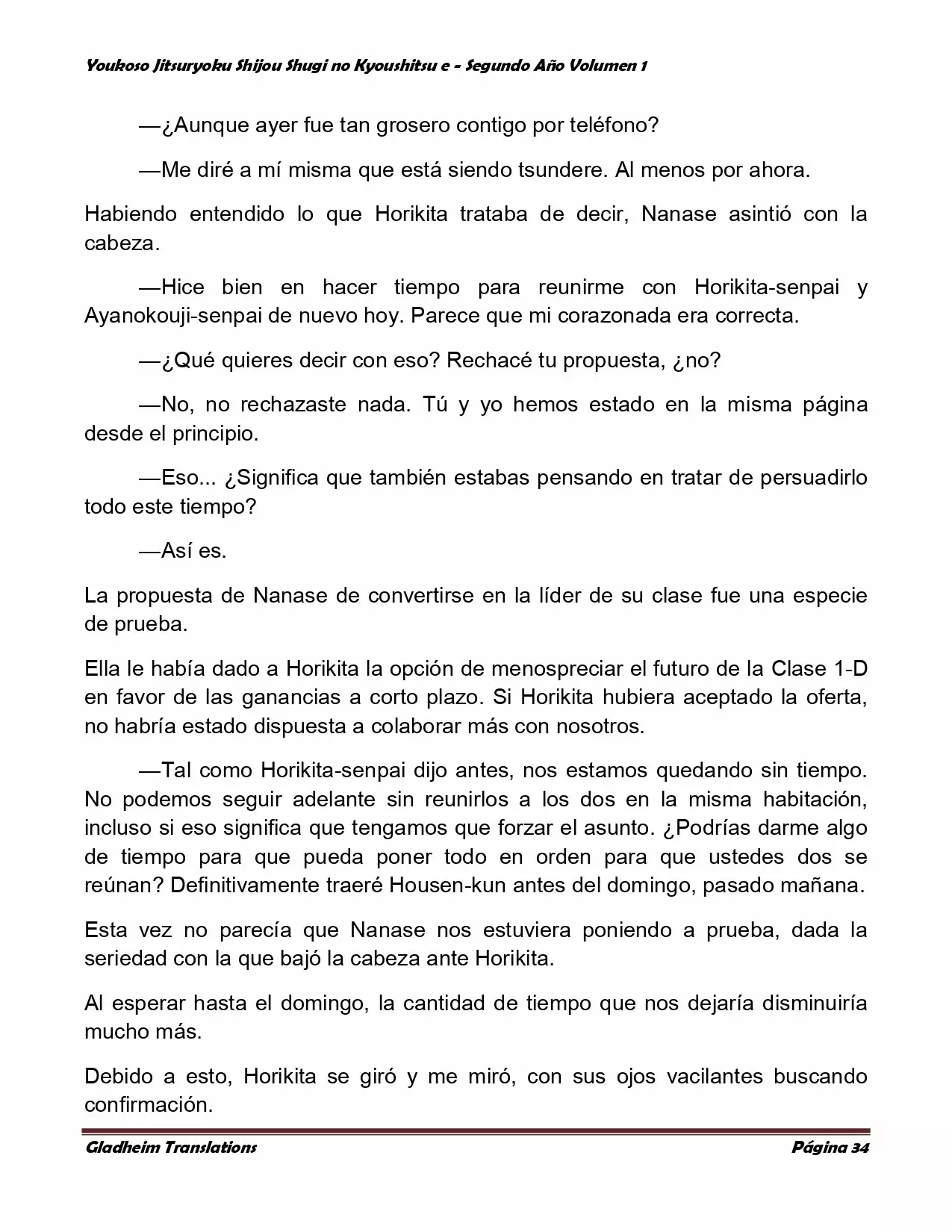Página 34 del Manga