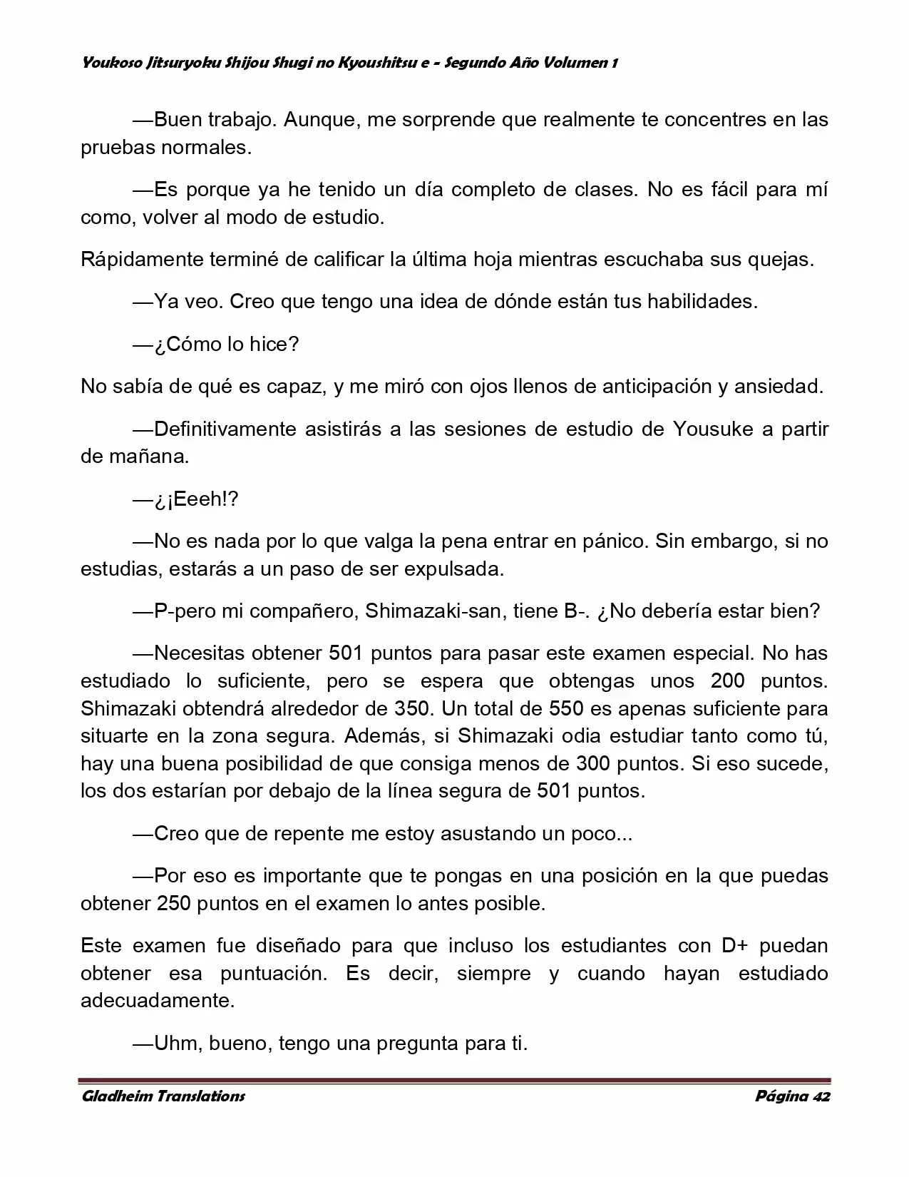 Página 42 del Manga