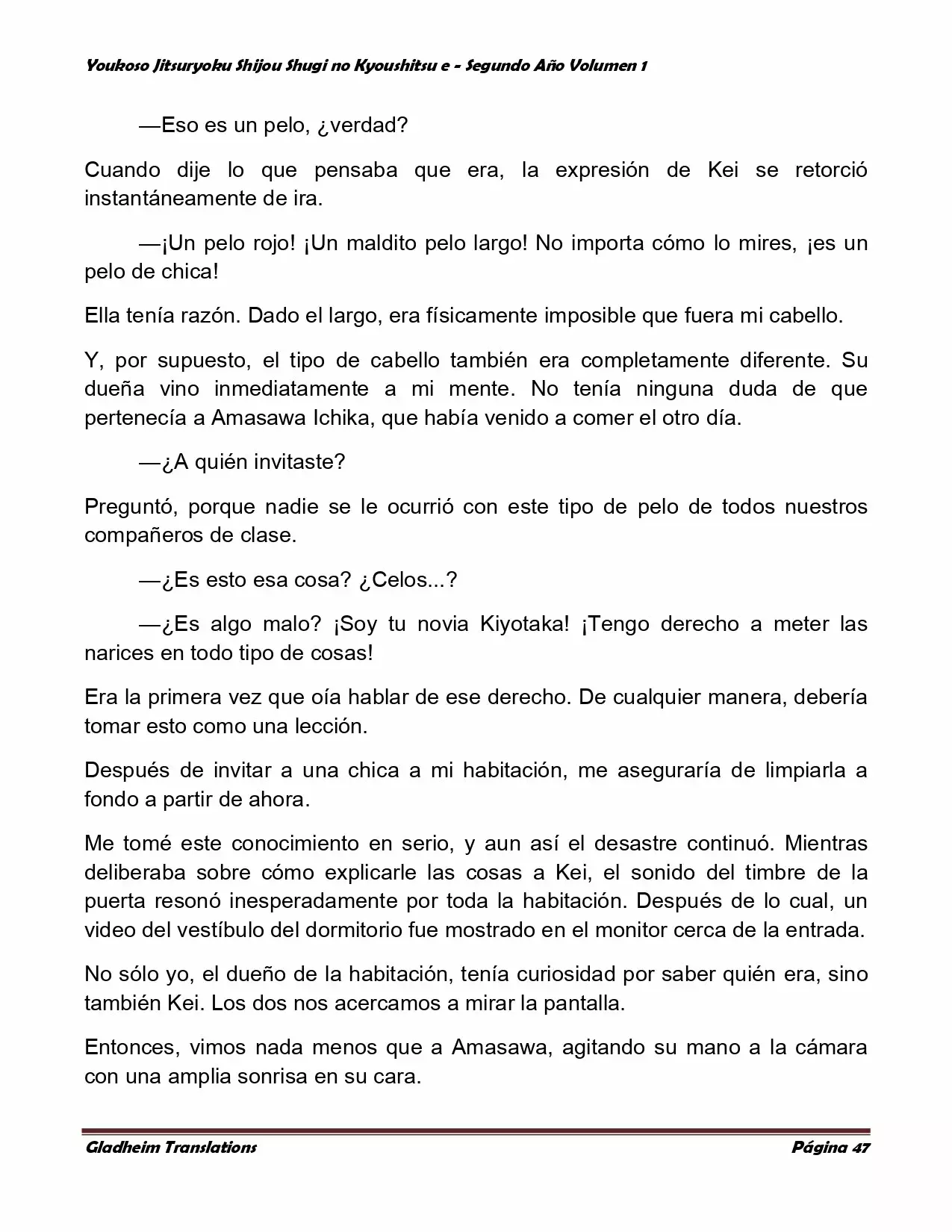 Página 47 del Manga