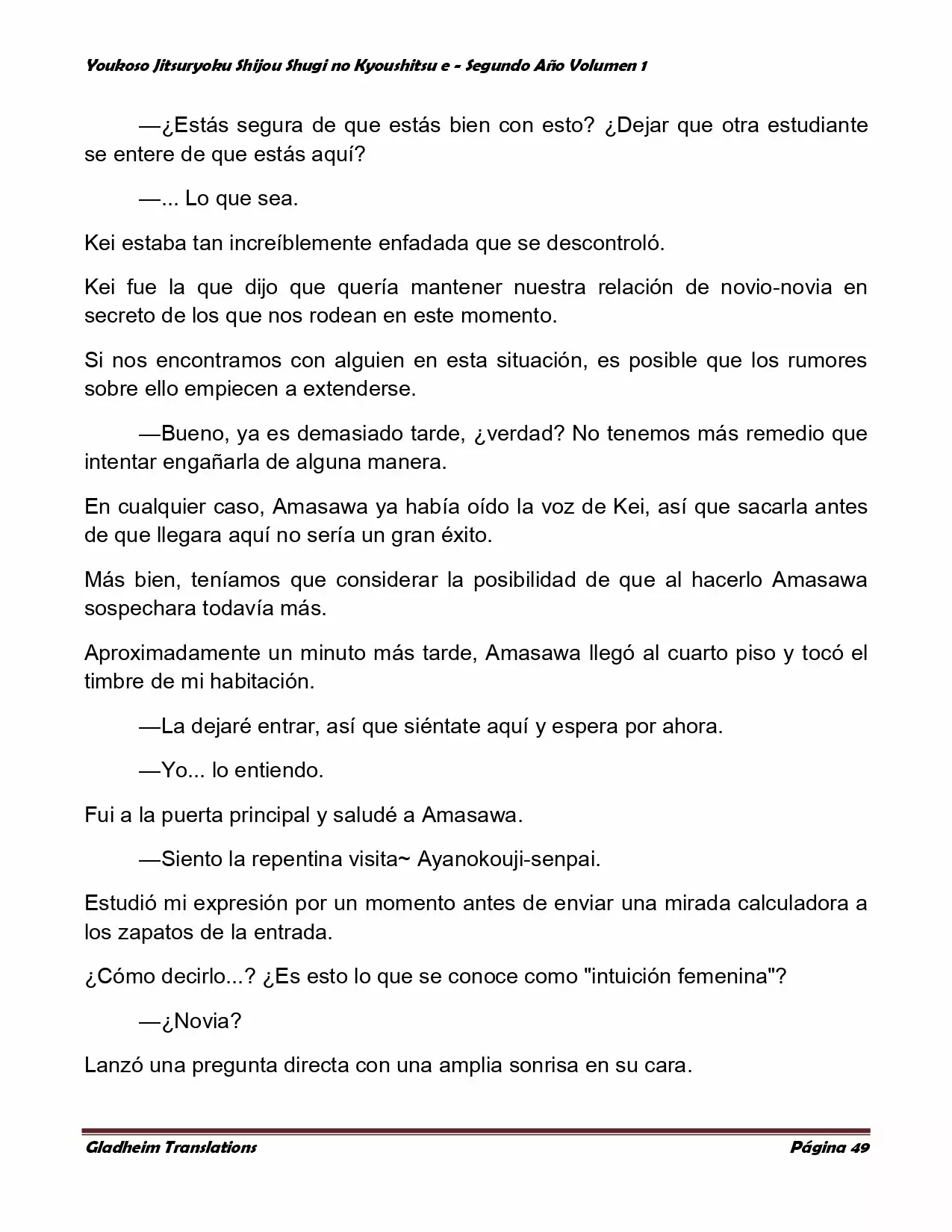 Página 49 del Manga