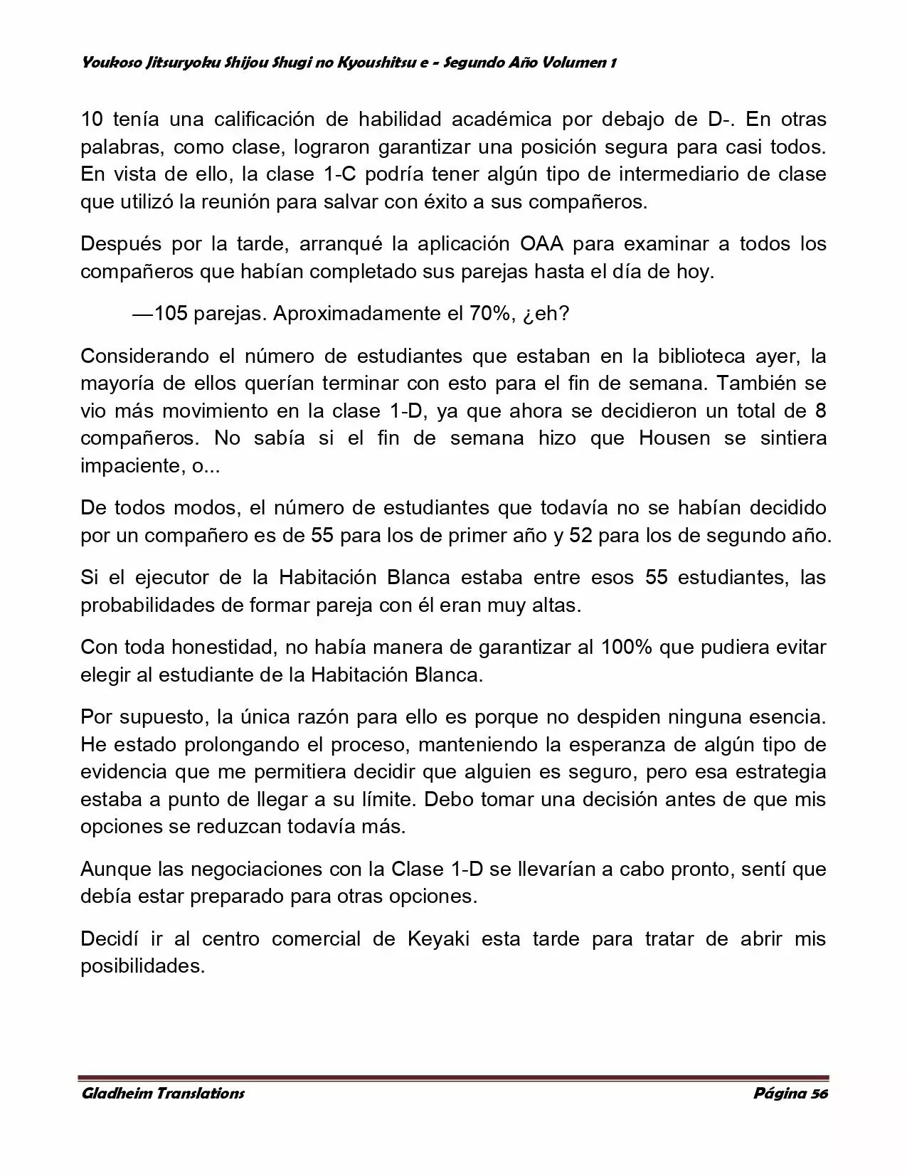 Página 56 del Manga