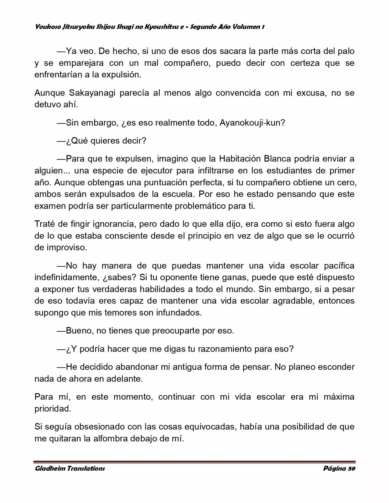 Página 59 del Manga