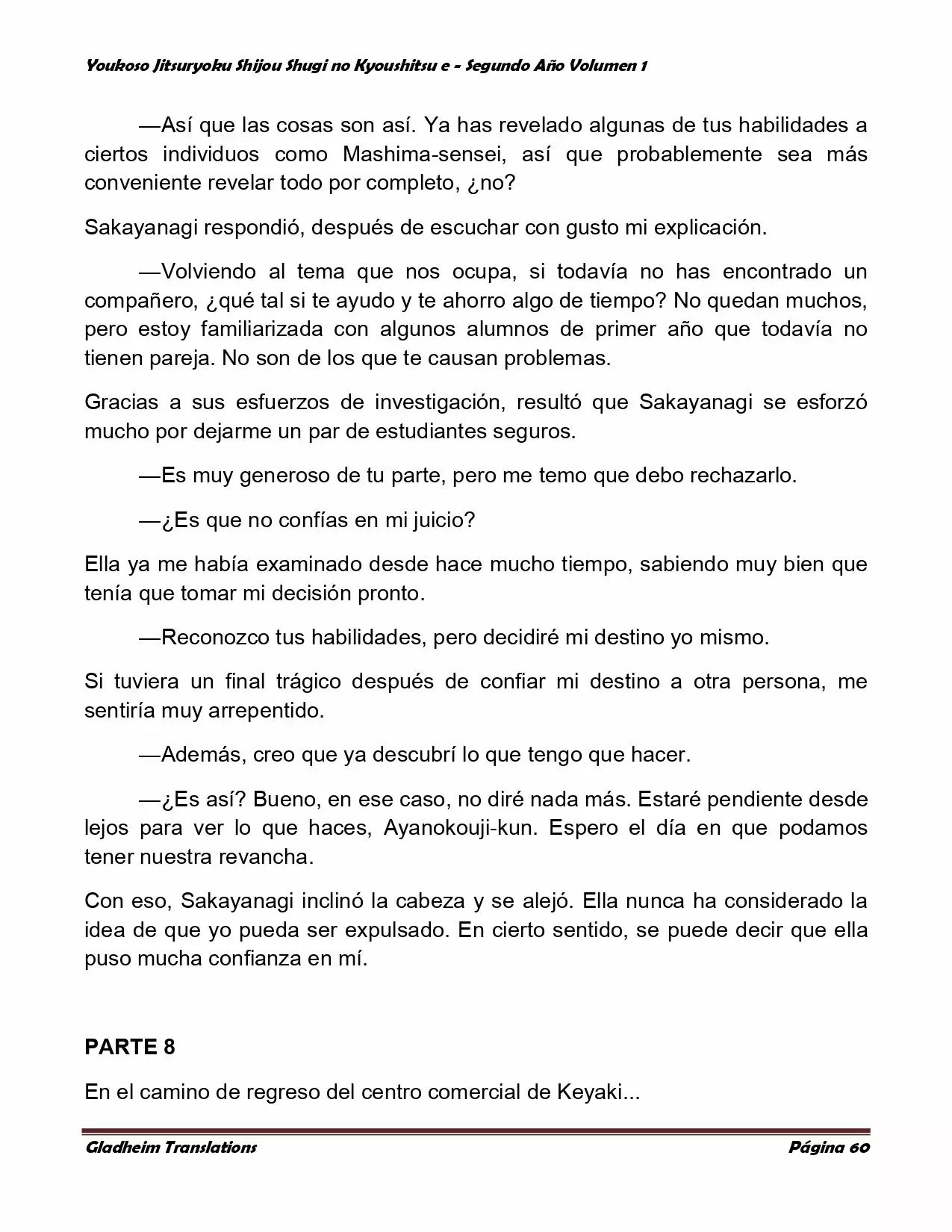 Página 60 del Manga