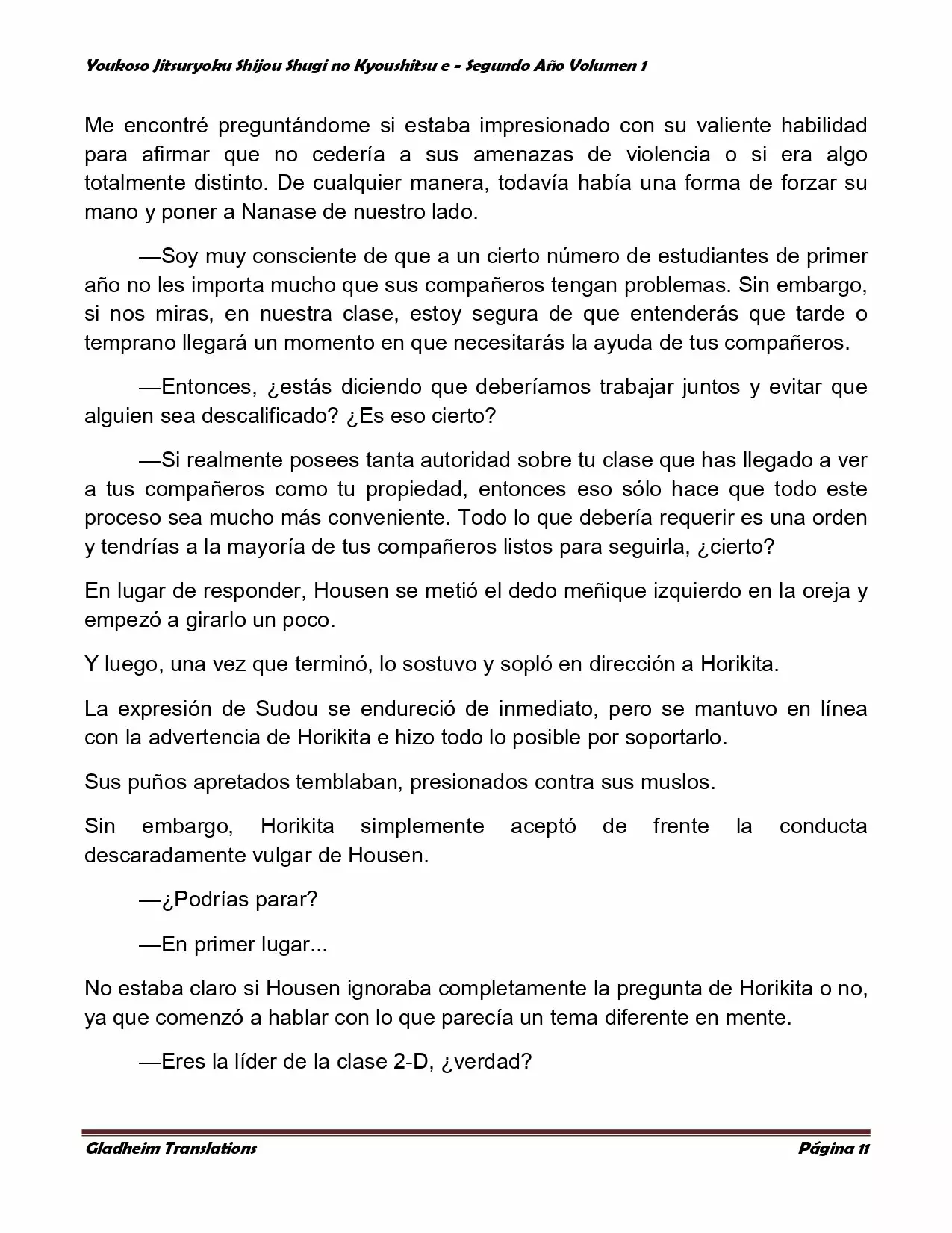 Página 11 del Manga