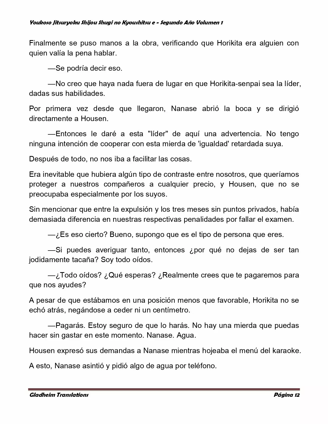 Página 12 del Manga