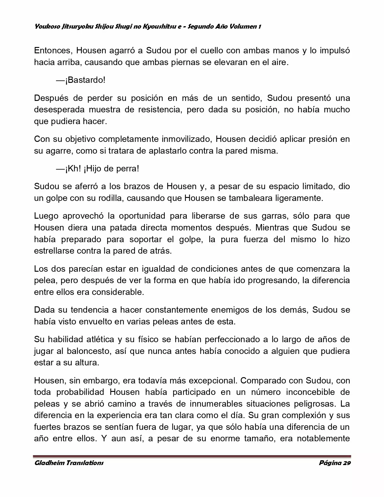 Página 29 del Manga