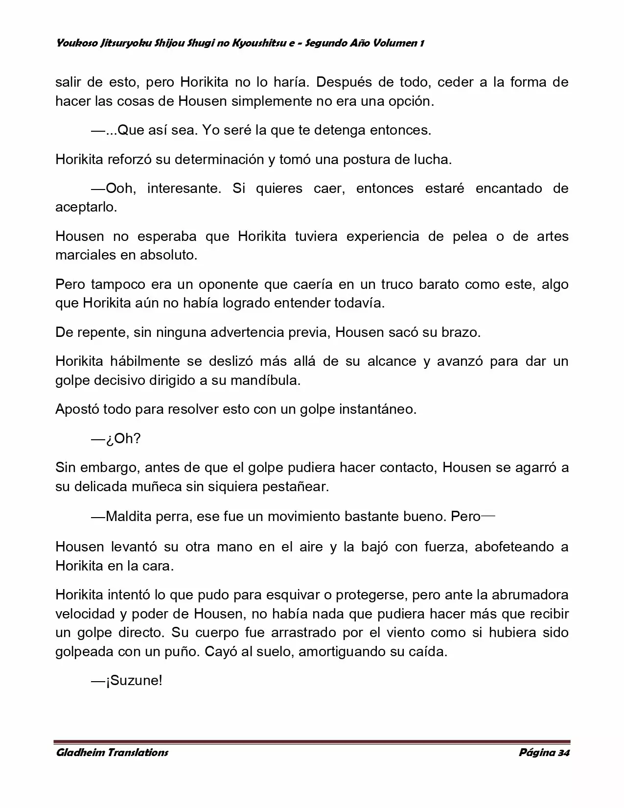 Página 34 del Manga