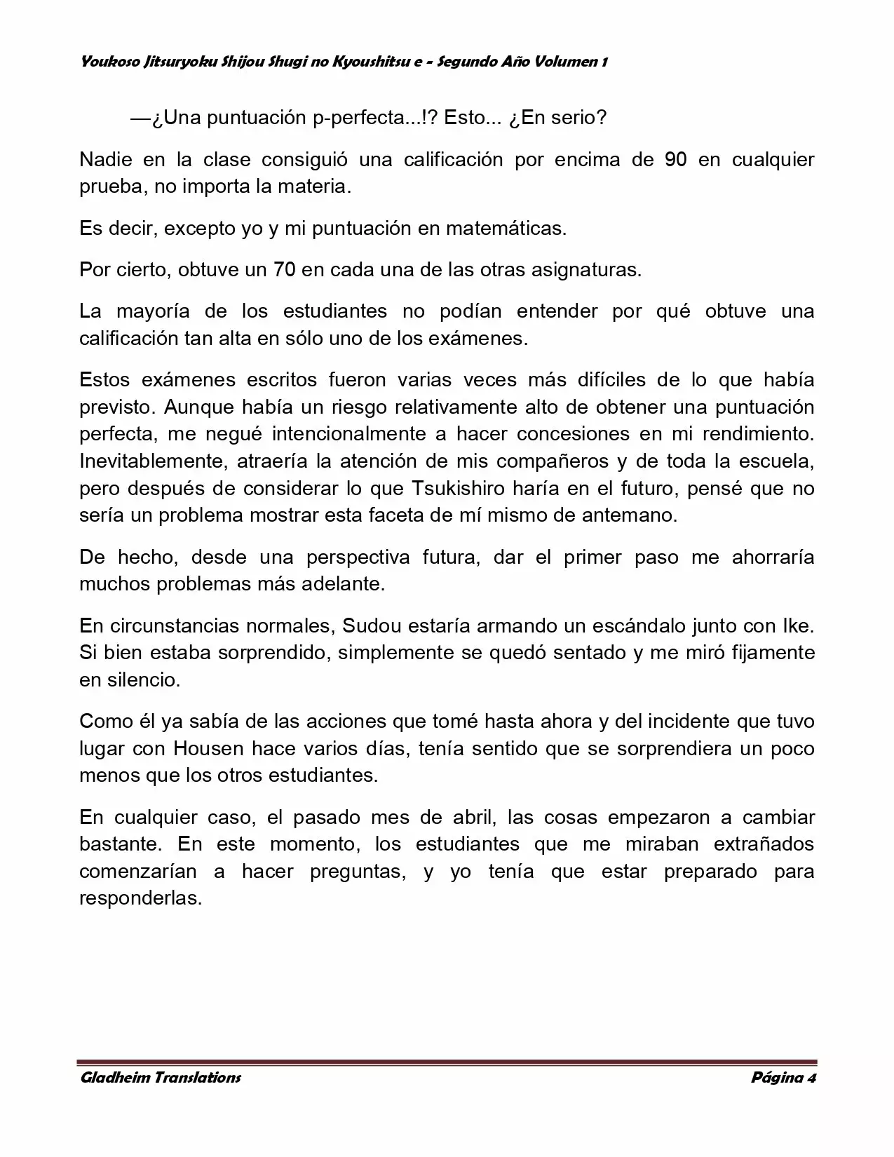 Página 4 del Manga