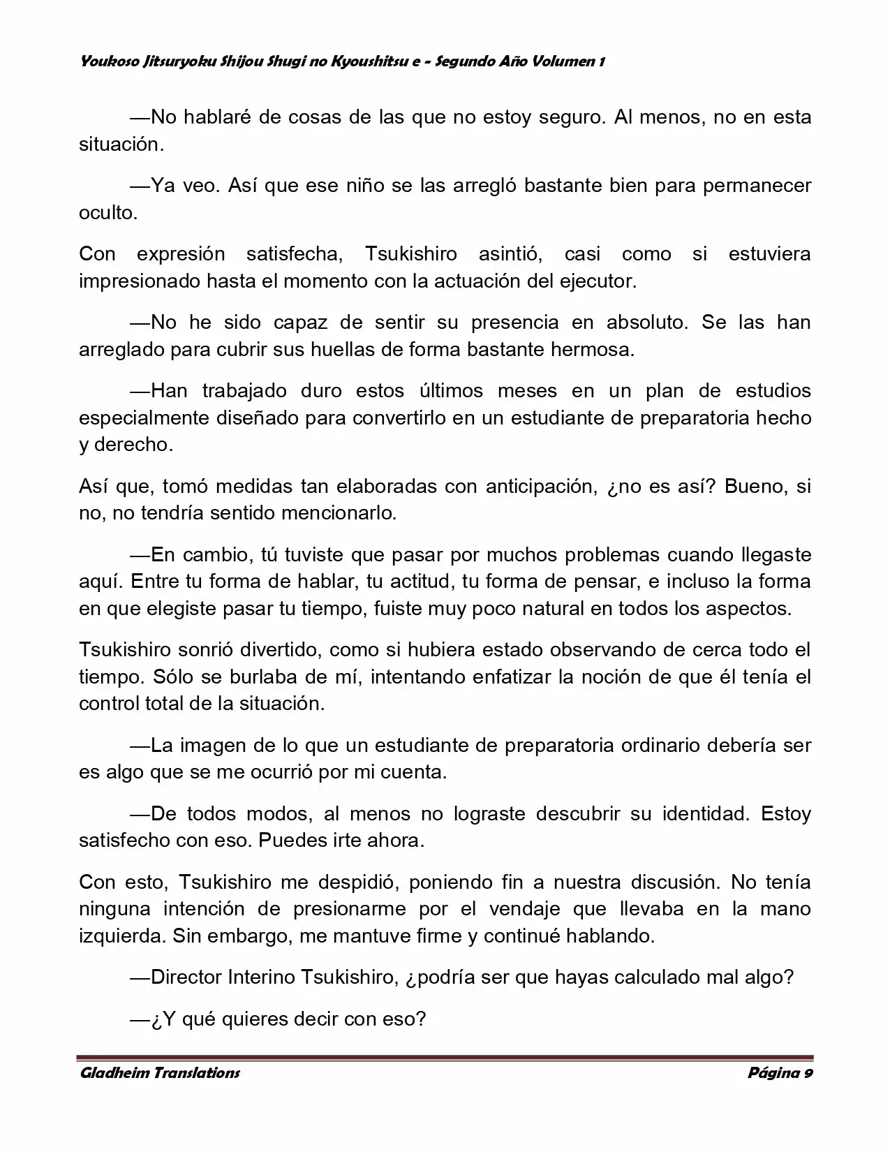 Página 9 del Manga
