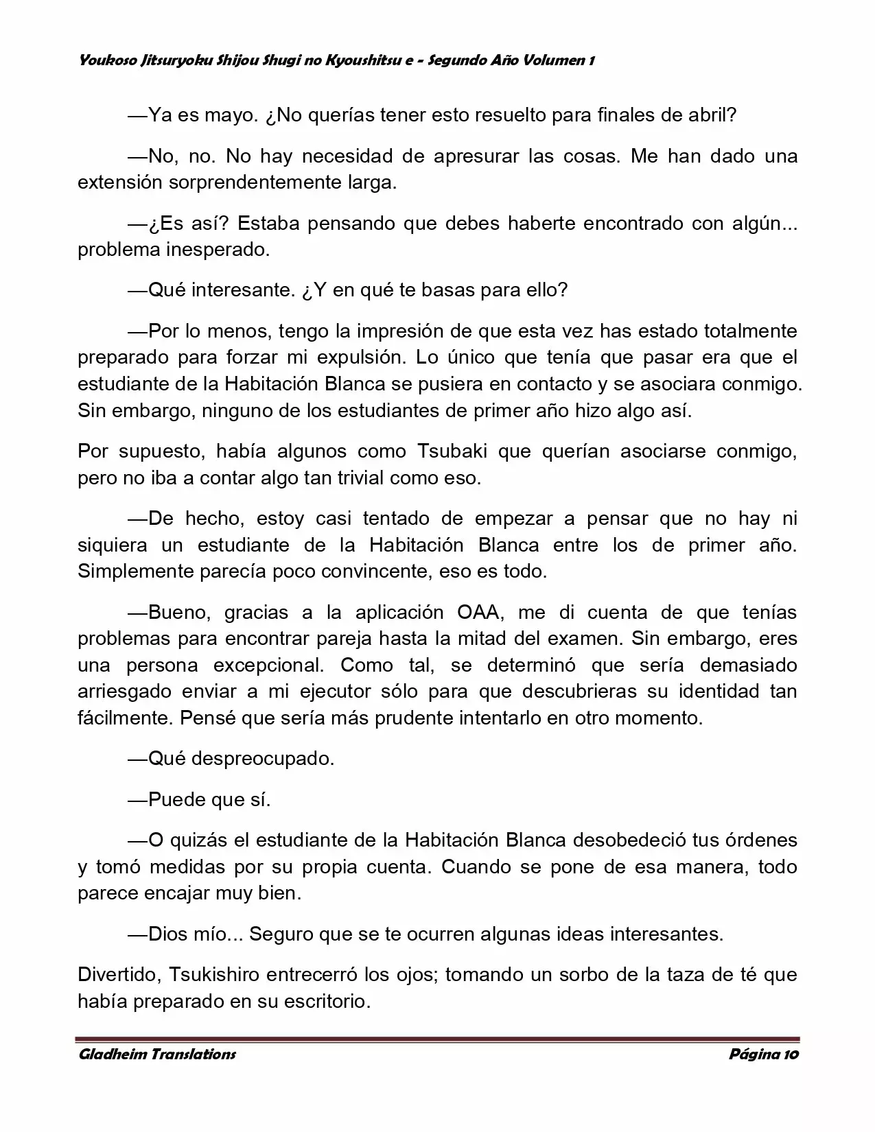 Página 10 del Manga