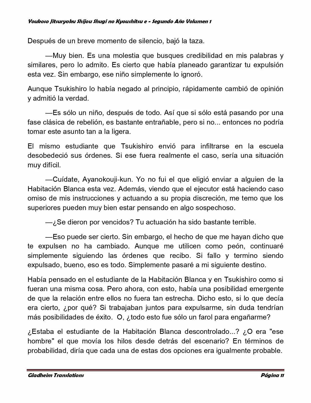 Página 11 del Manga