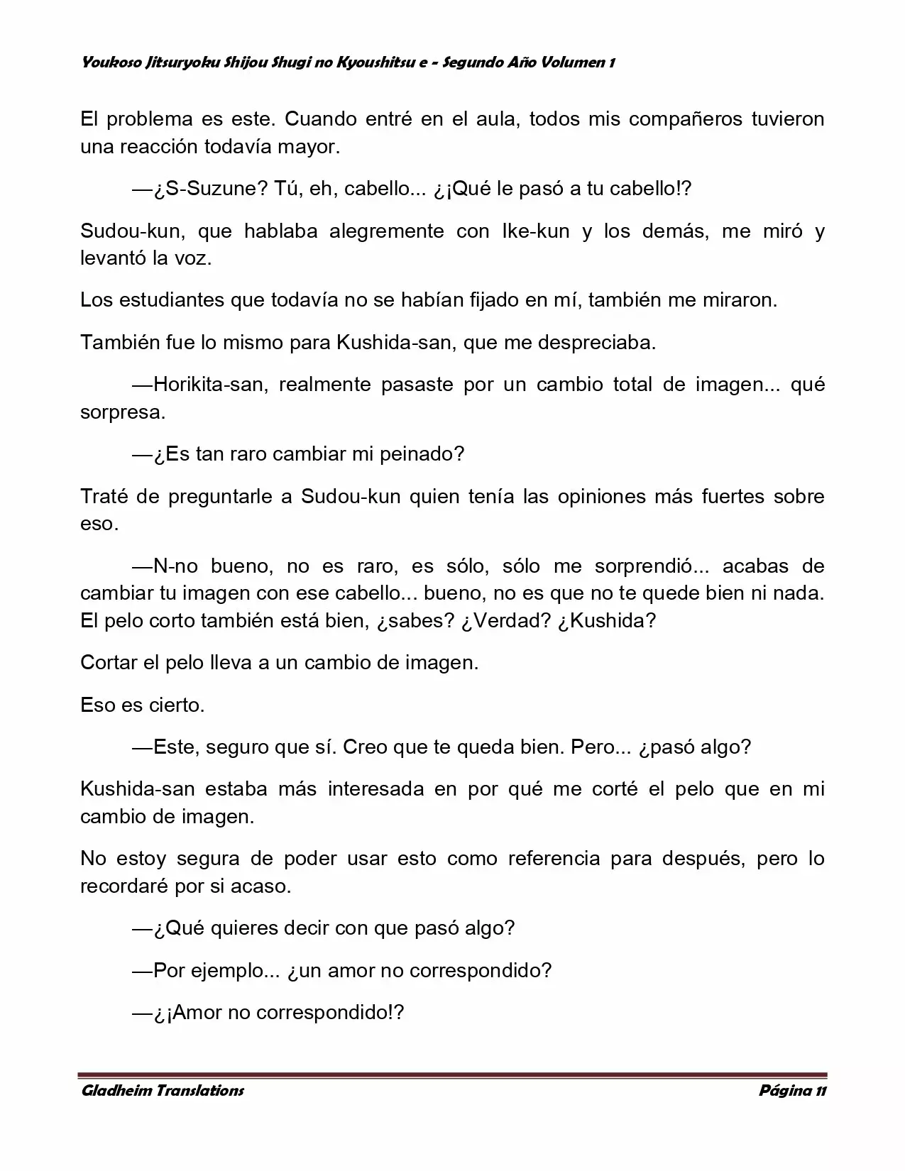 Página 11 del Manga