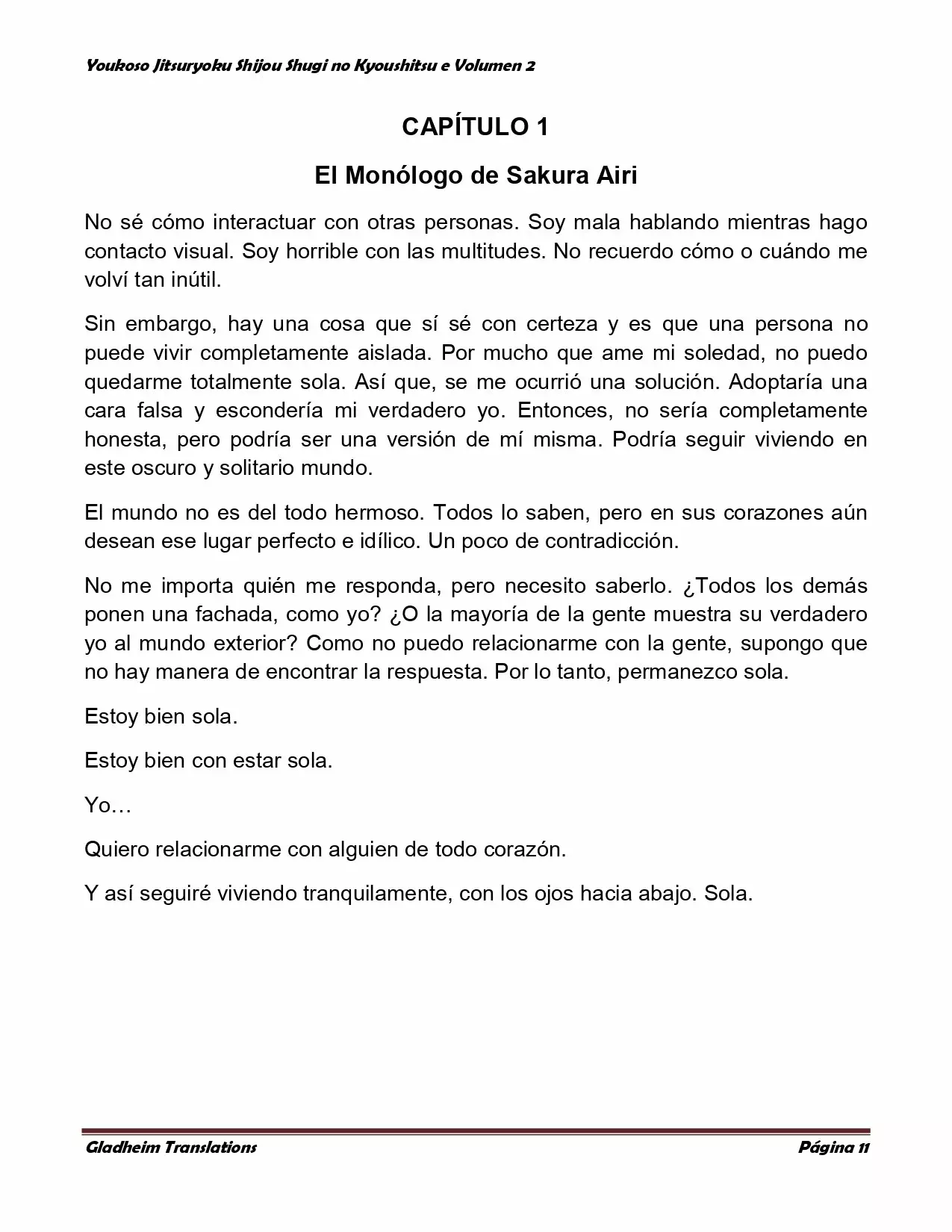 Página 11 del Manga