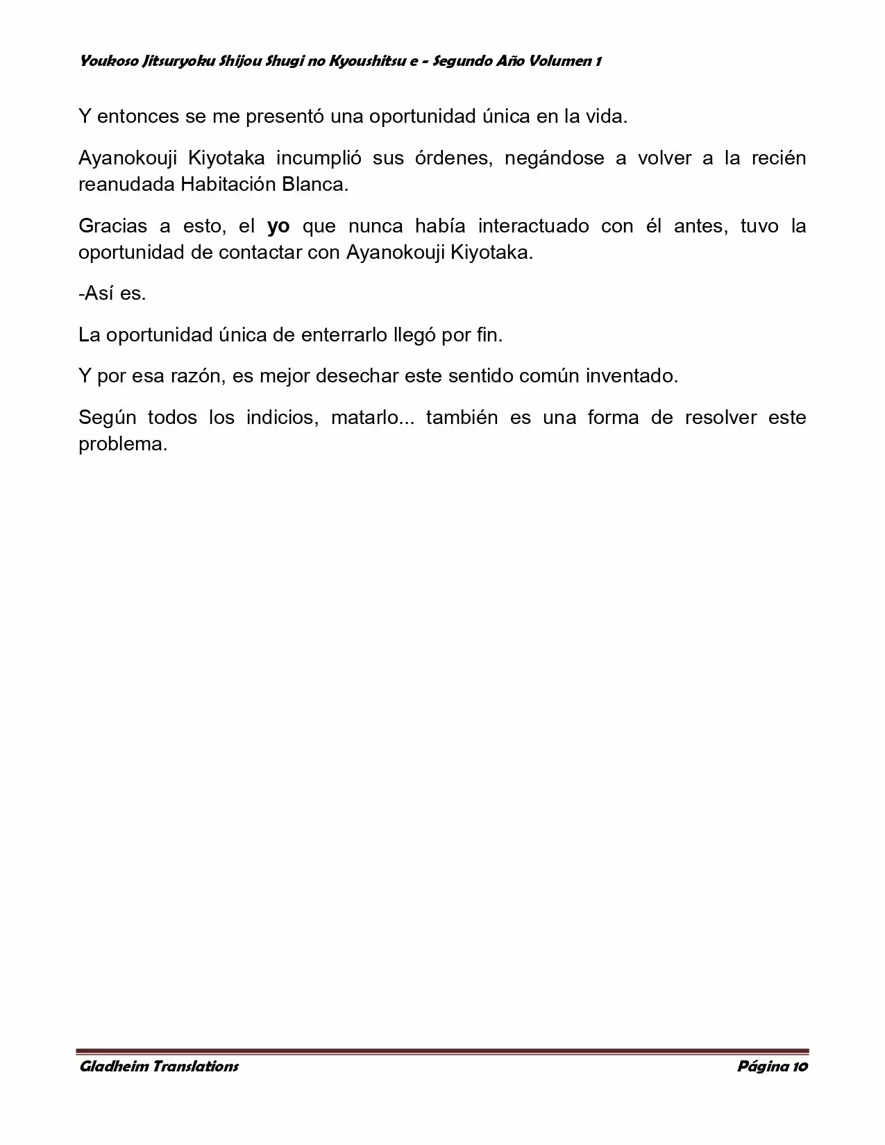 Página 10 del Manga