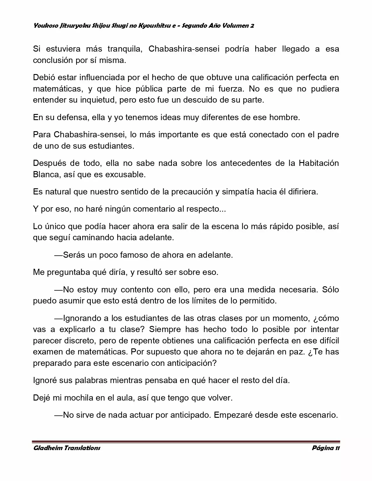 Página 11 del Manga