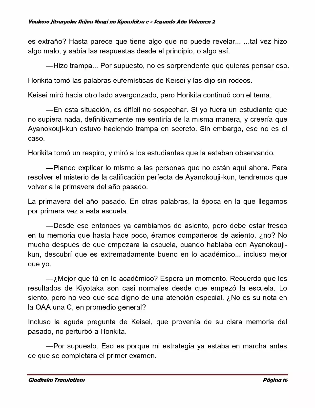 Página 16 del Manga