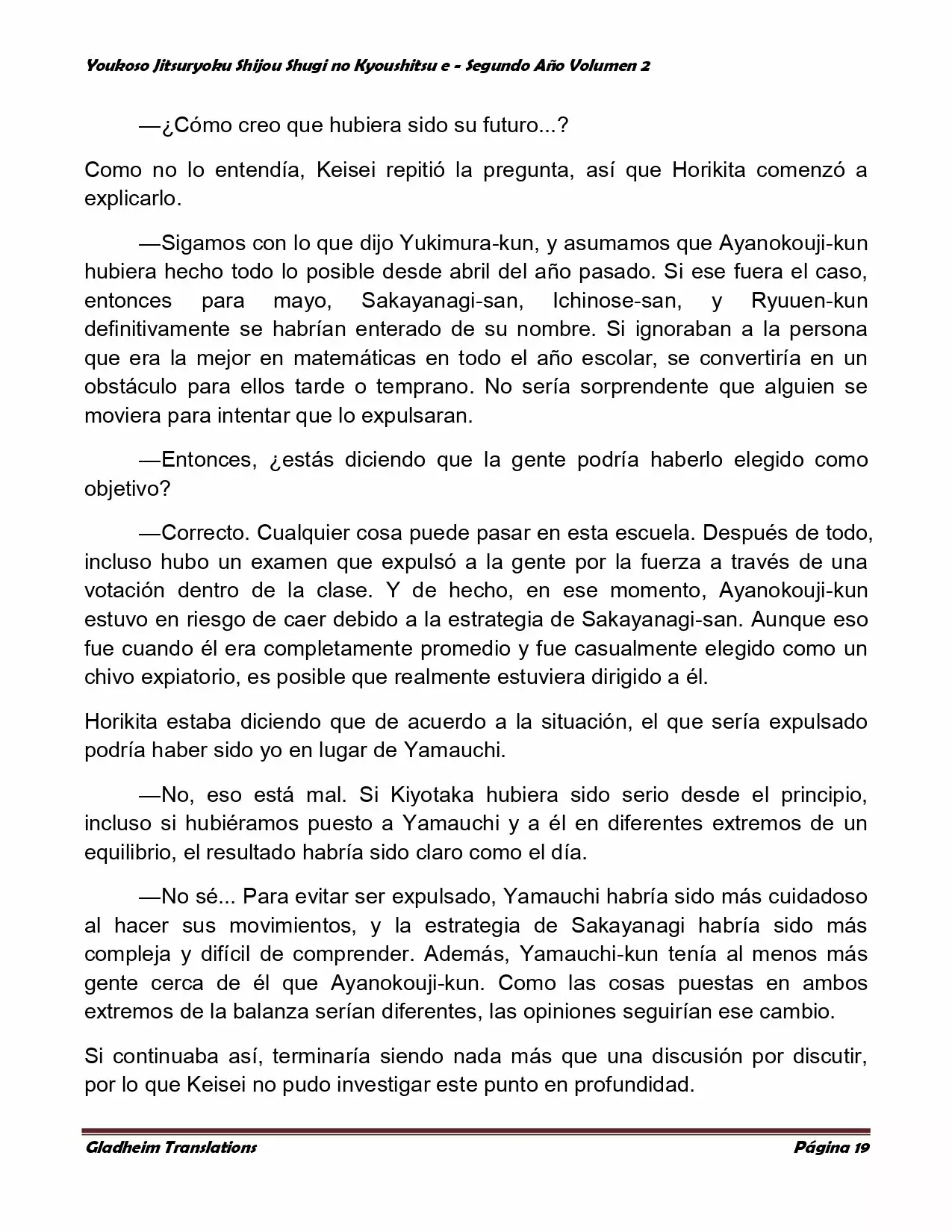 Página 19 del Manga