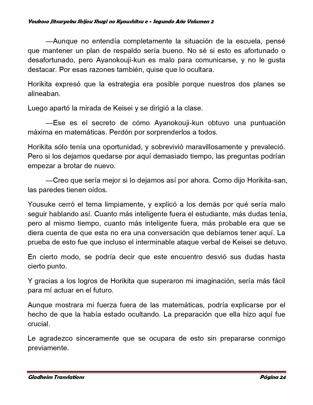 Página 24 del Manga