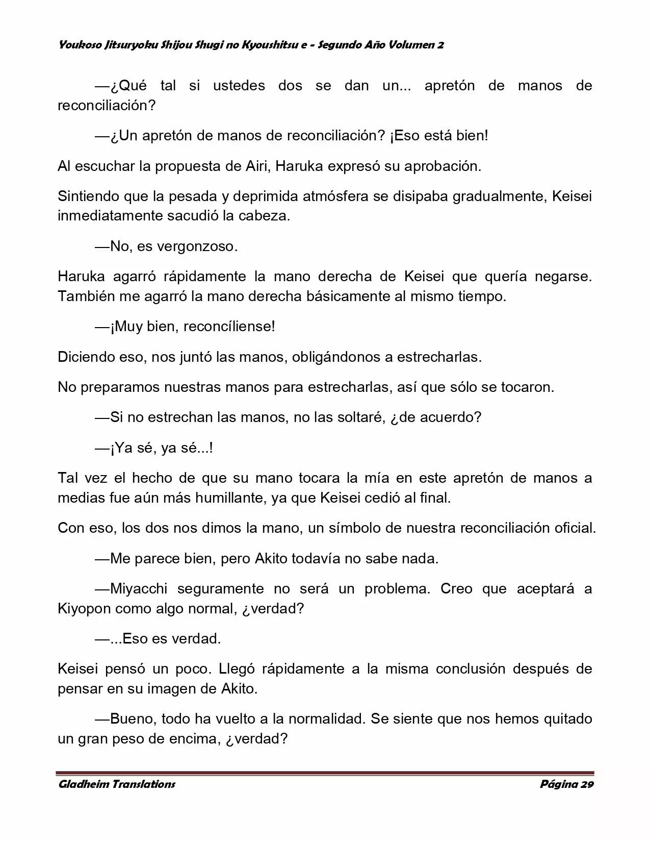 Página 29 del Manga