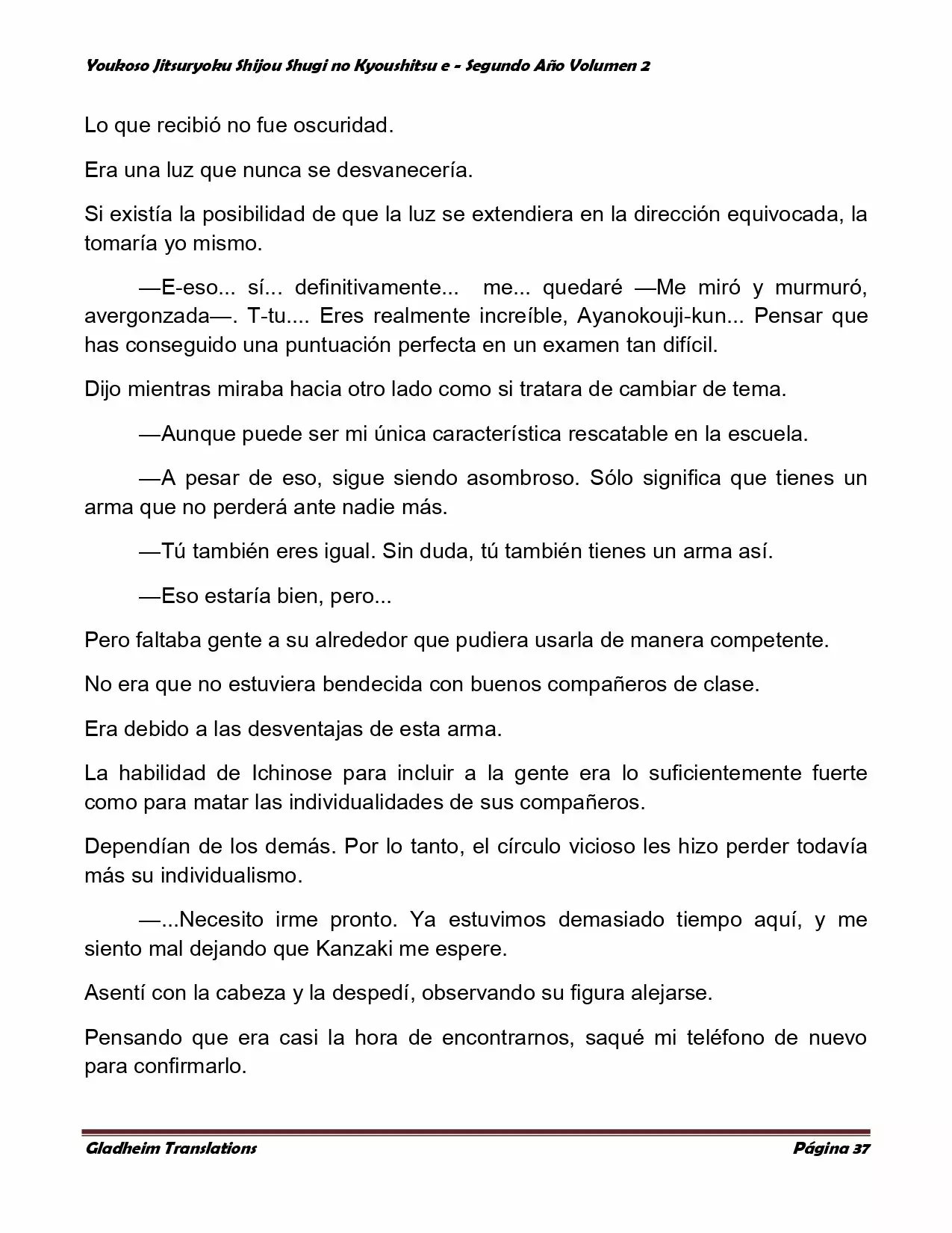 Página 37 del Manga