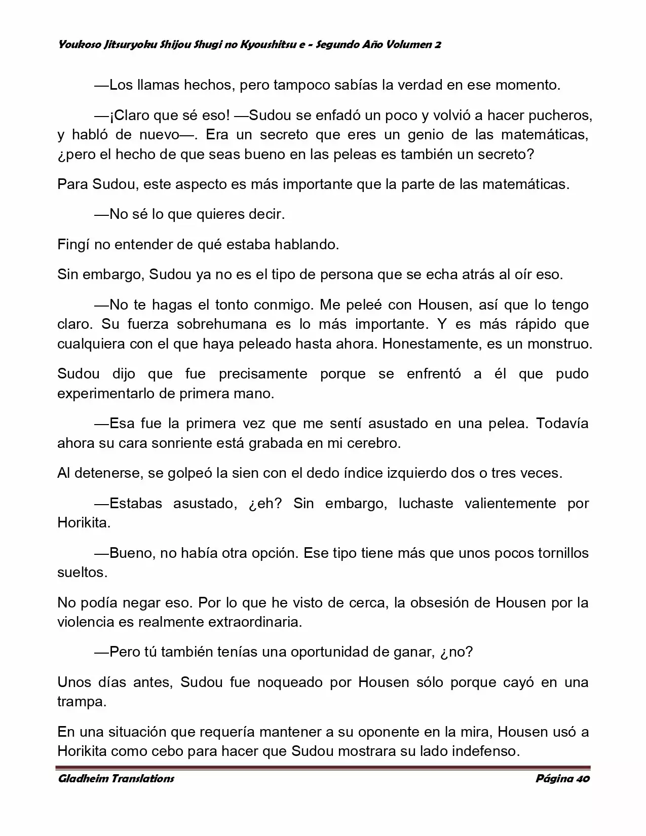 Página 40 del Manga