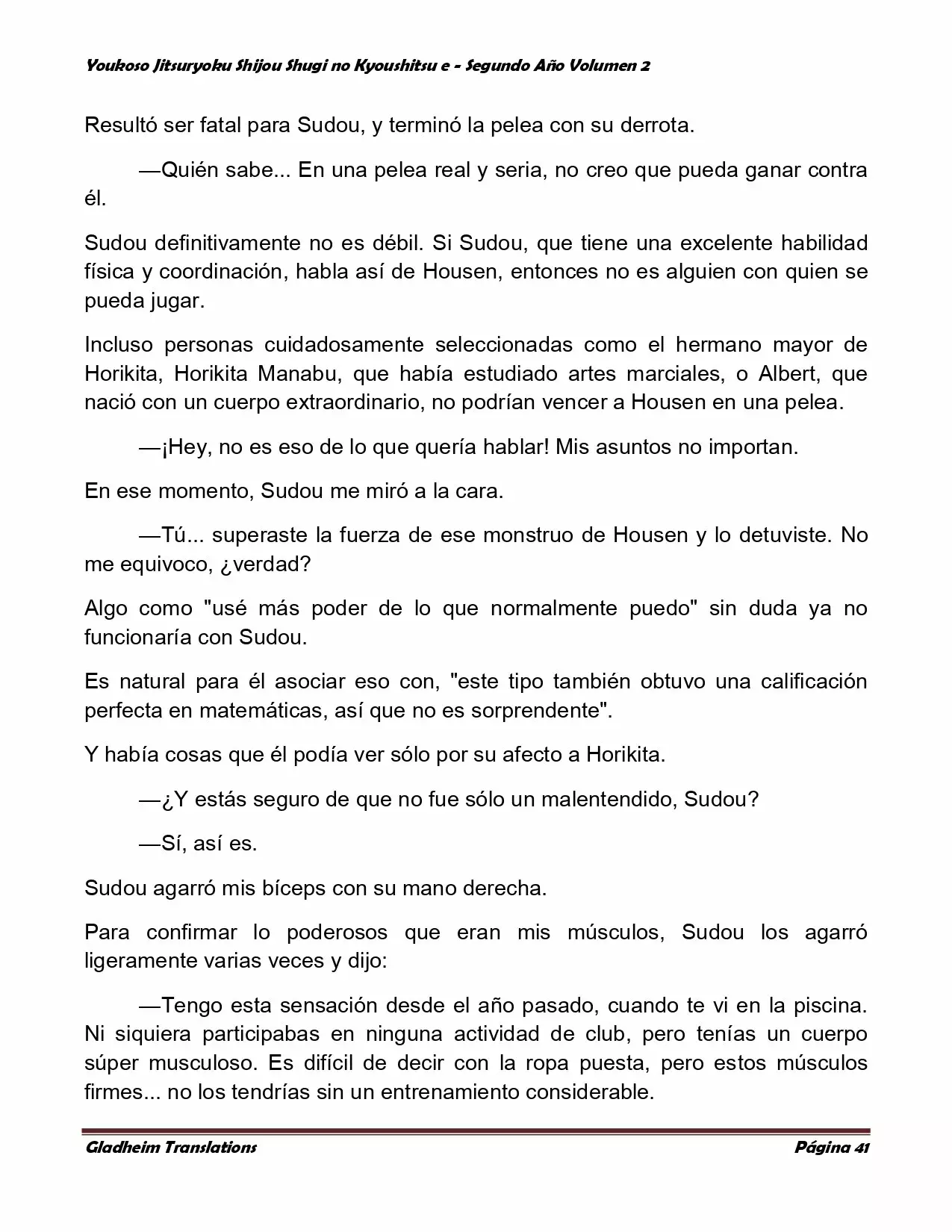 Página 41 del Manga