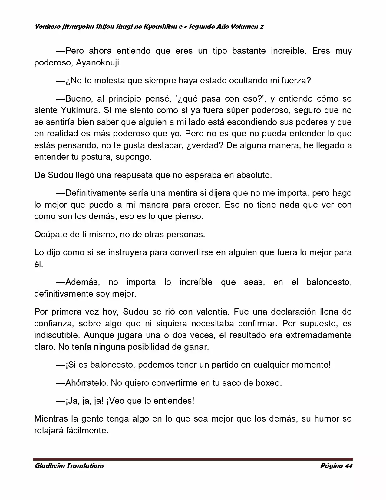 Página 44 del Manga