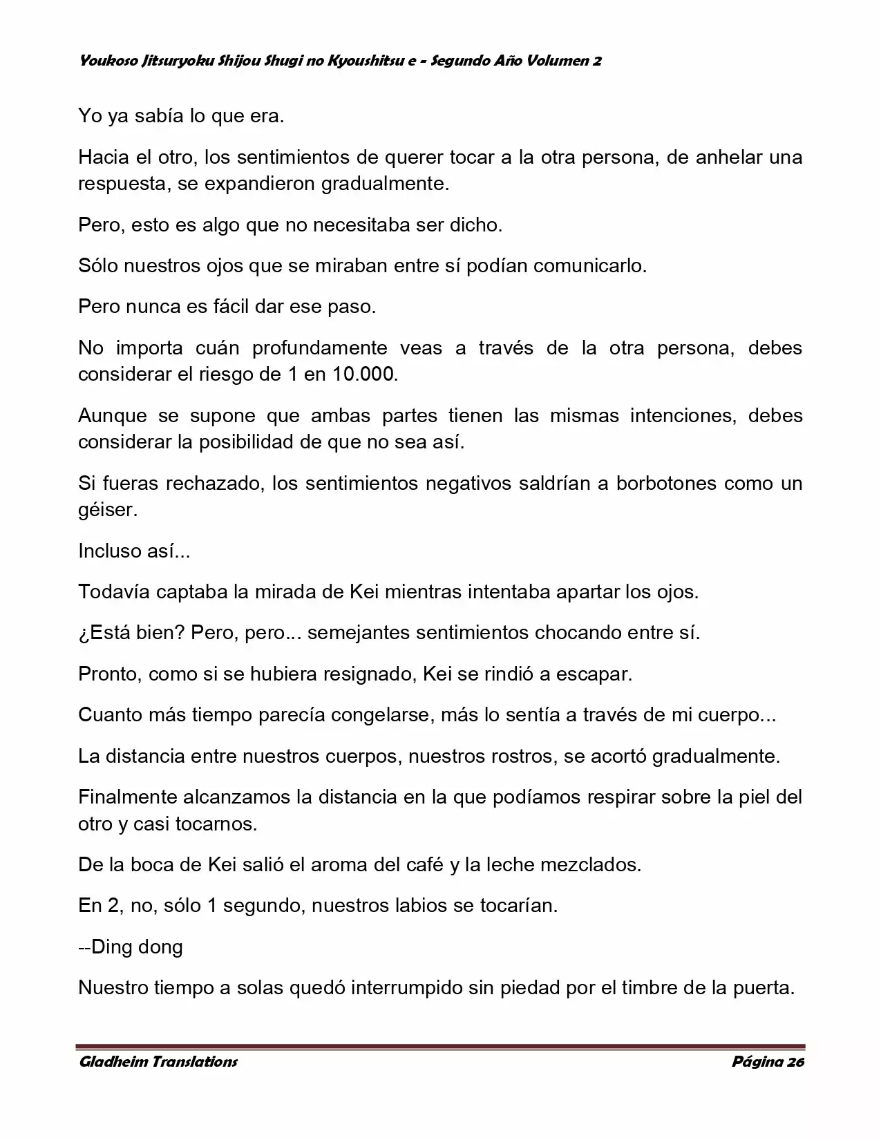 Página 26 del Manga