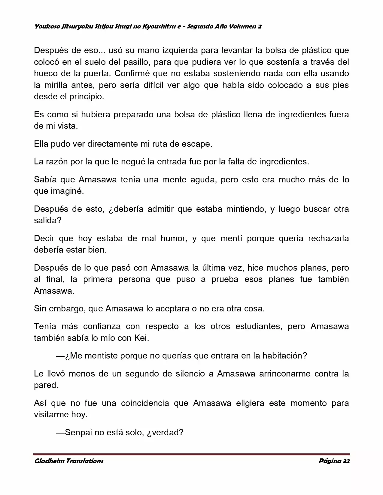 Página 32 del Manga