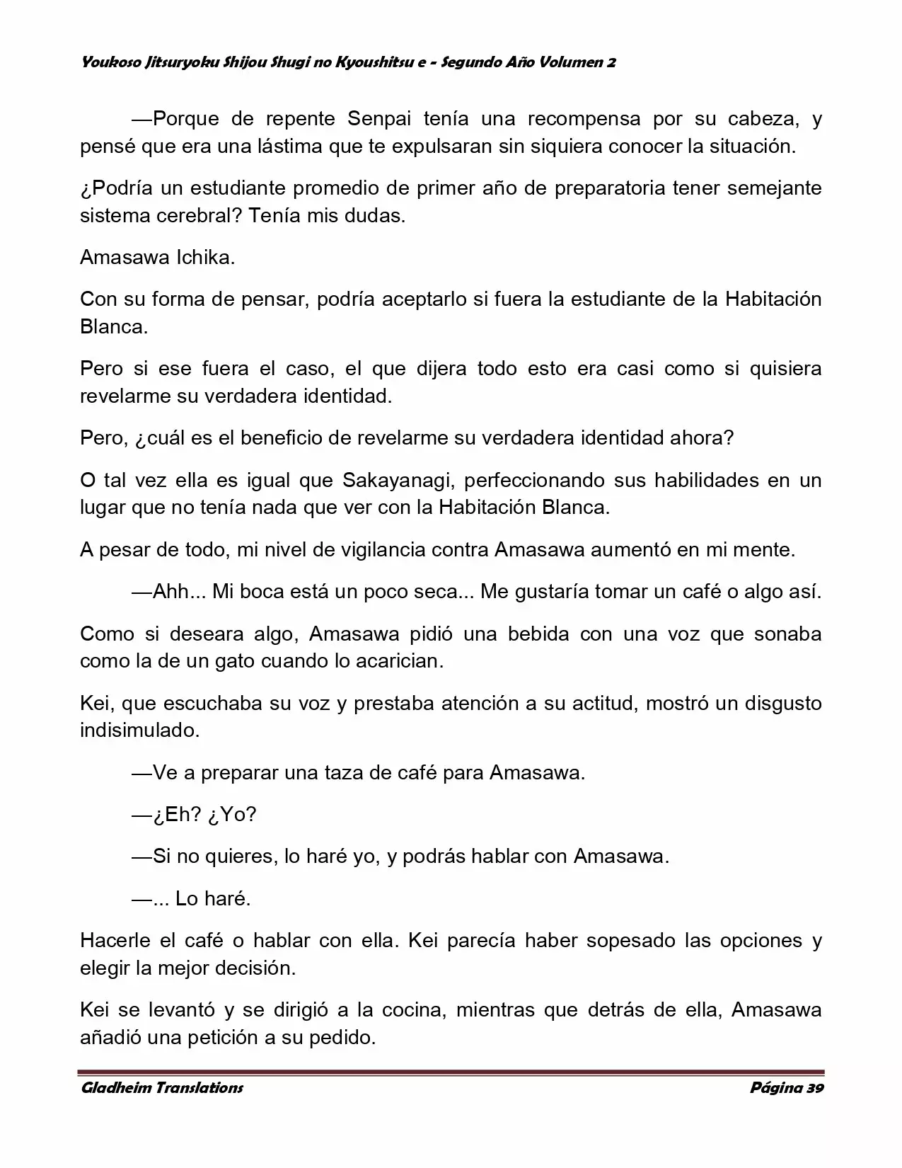 Página 39 del Manga