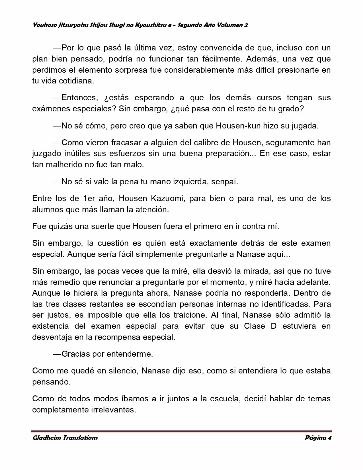 Página 4 del Manga