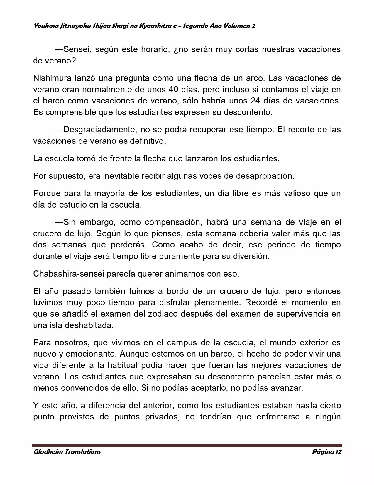 Página 12 del Manga