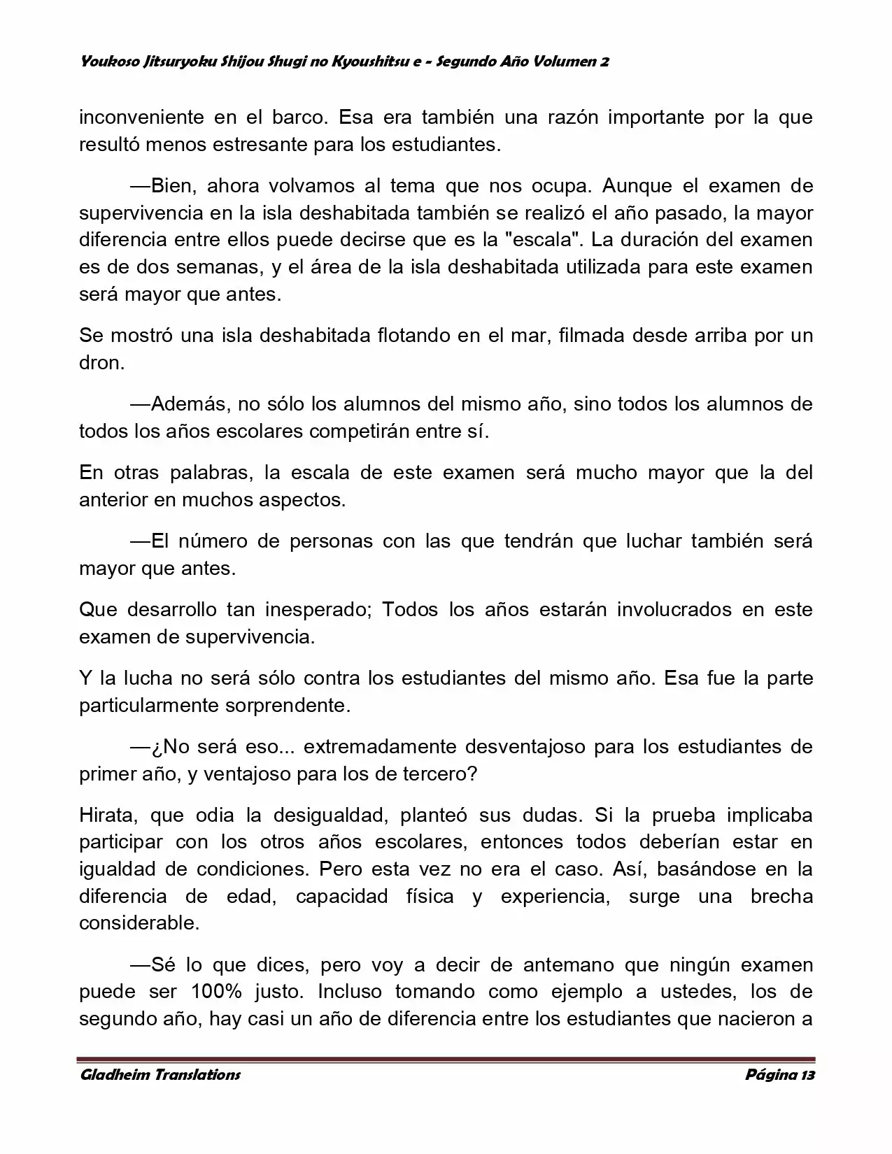 Página 13 del Manga