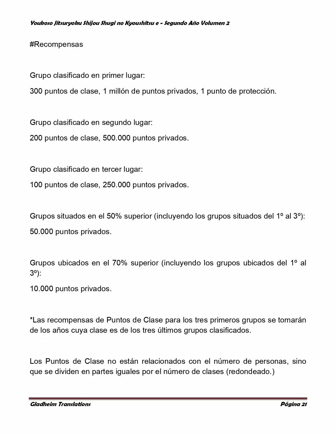 Página 21 del Manga