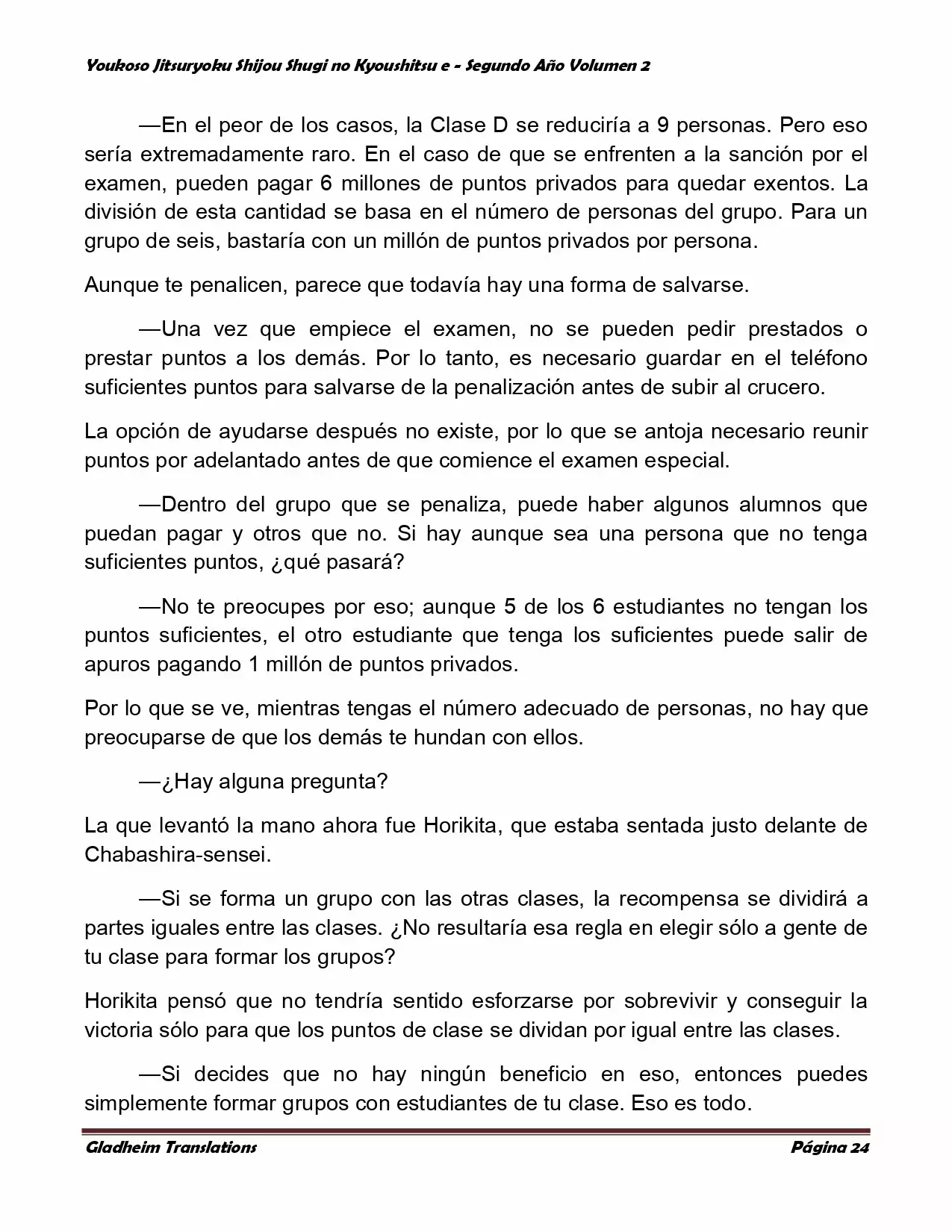Página 24 del Manga