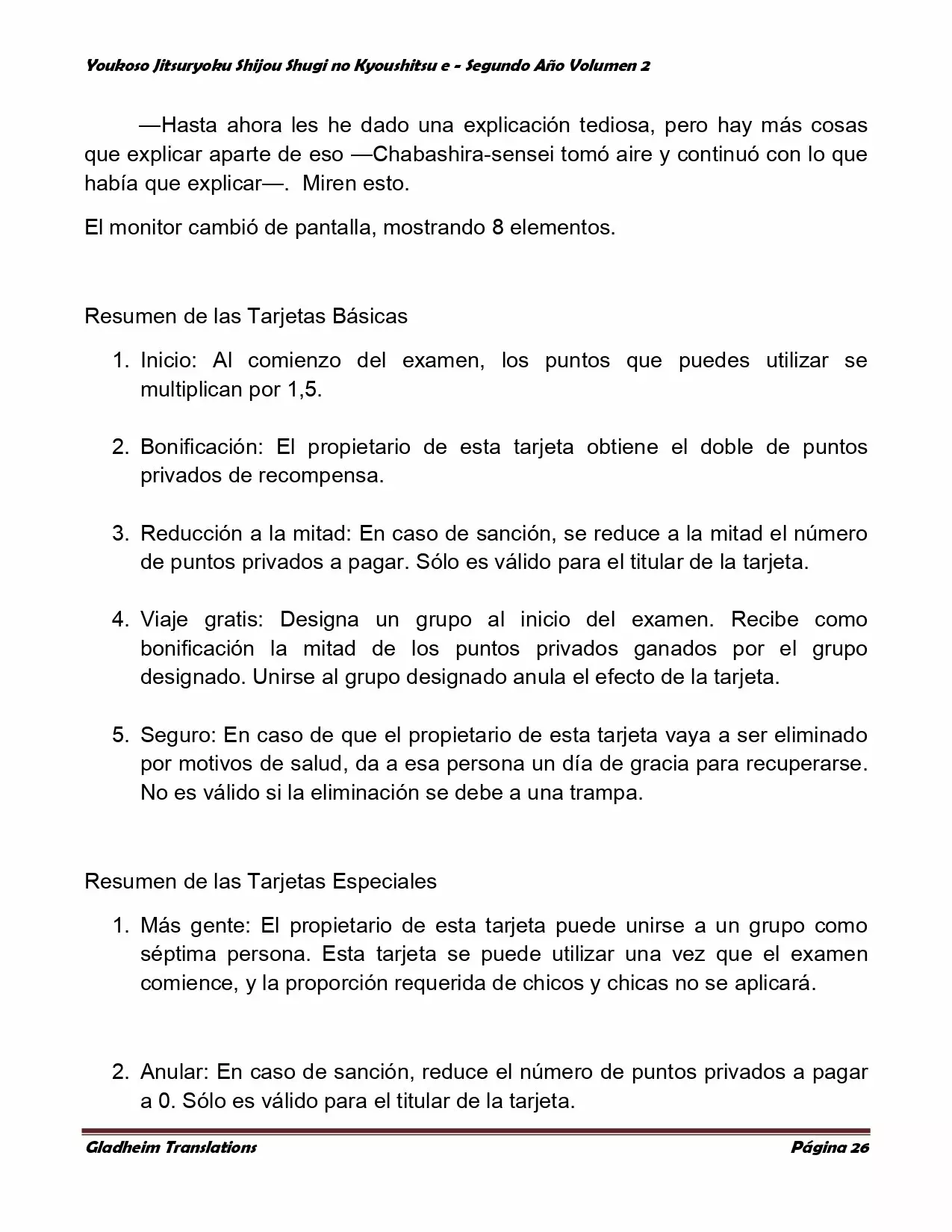 Página 26 del Manga