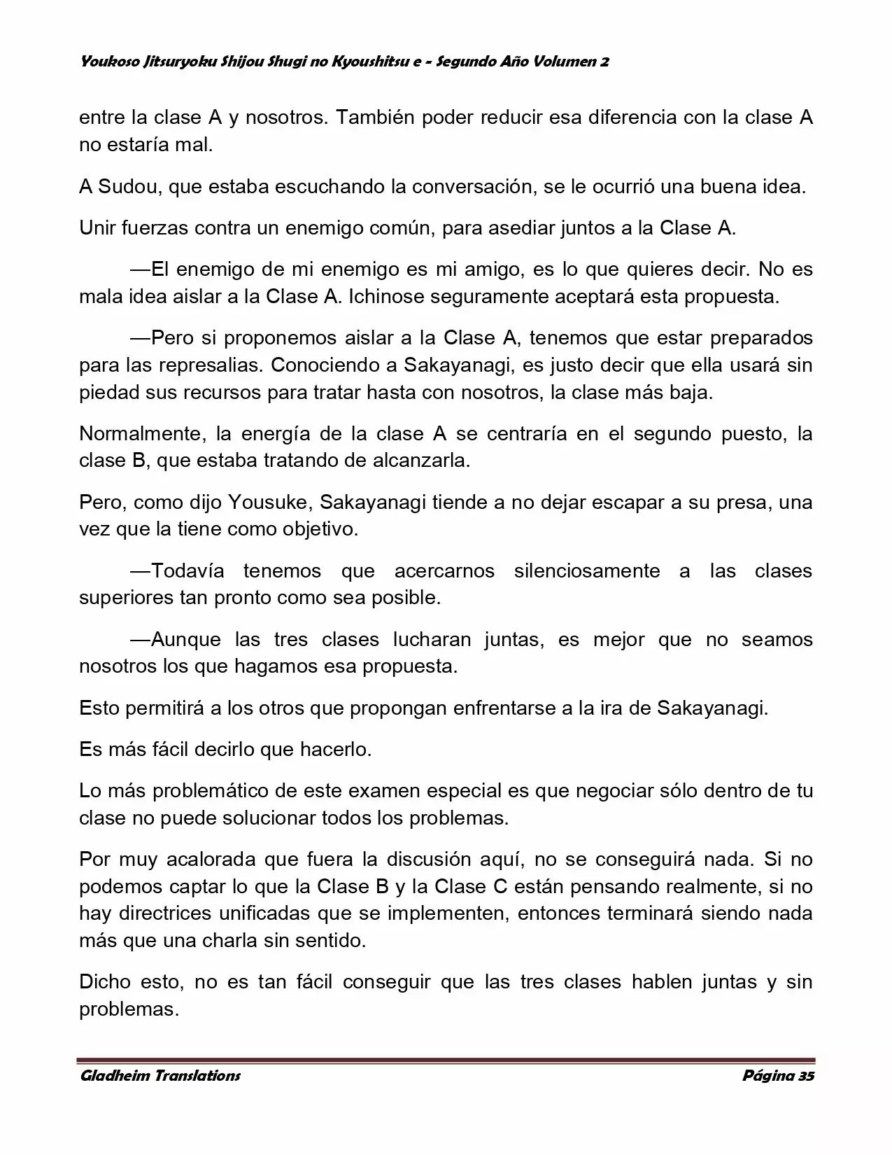 Página 35 del Manga