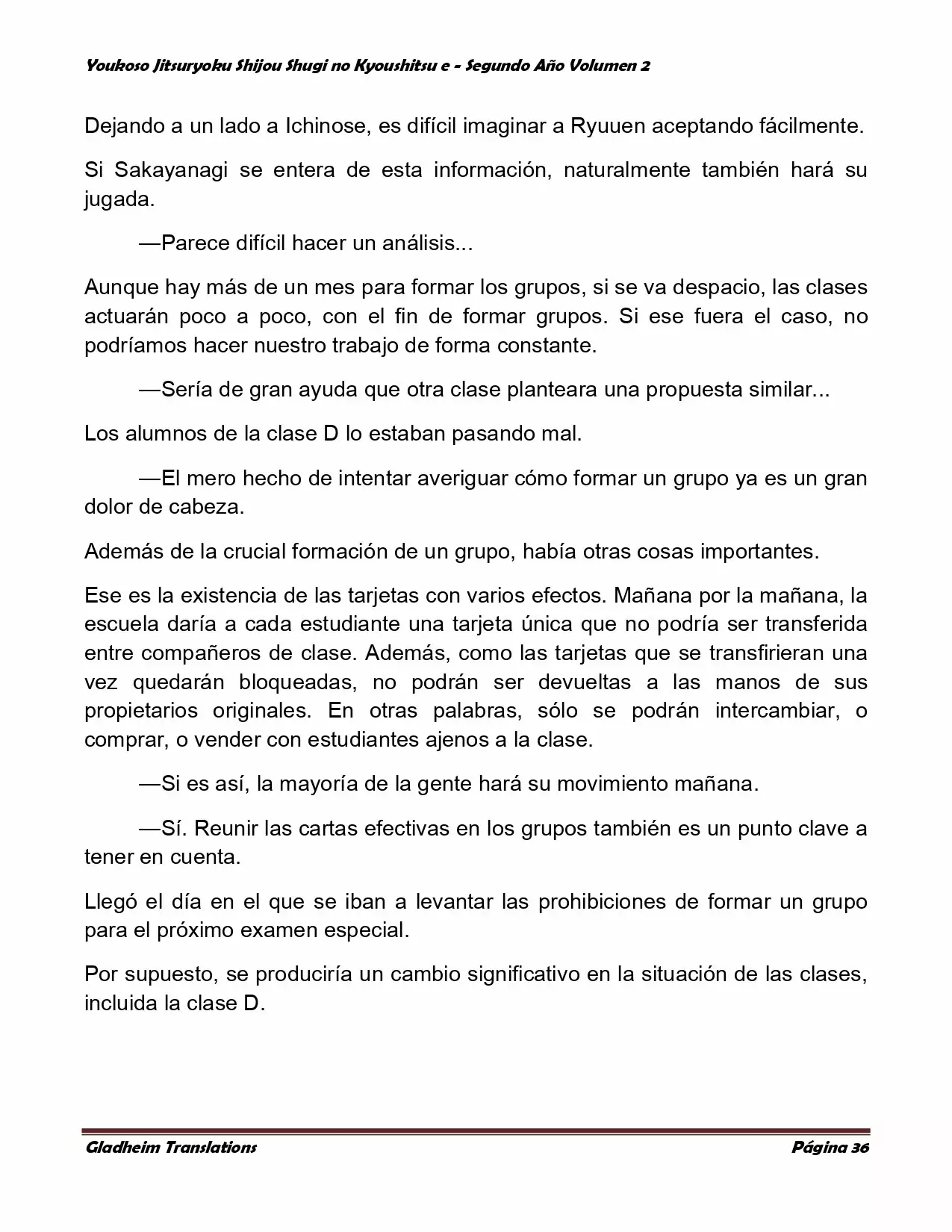 Página 36 del Manga