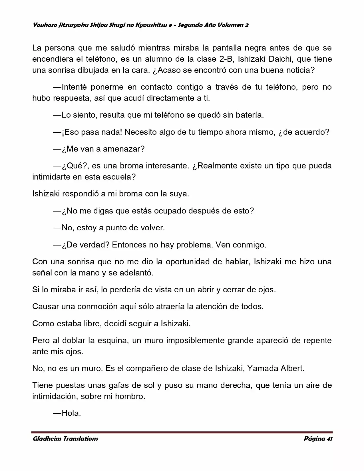 Página 41 del Manga